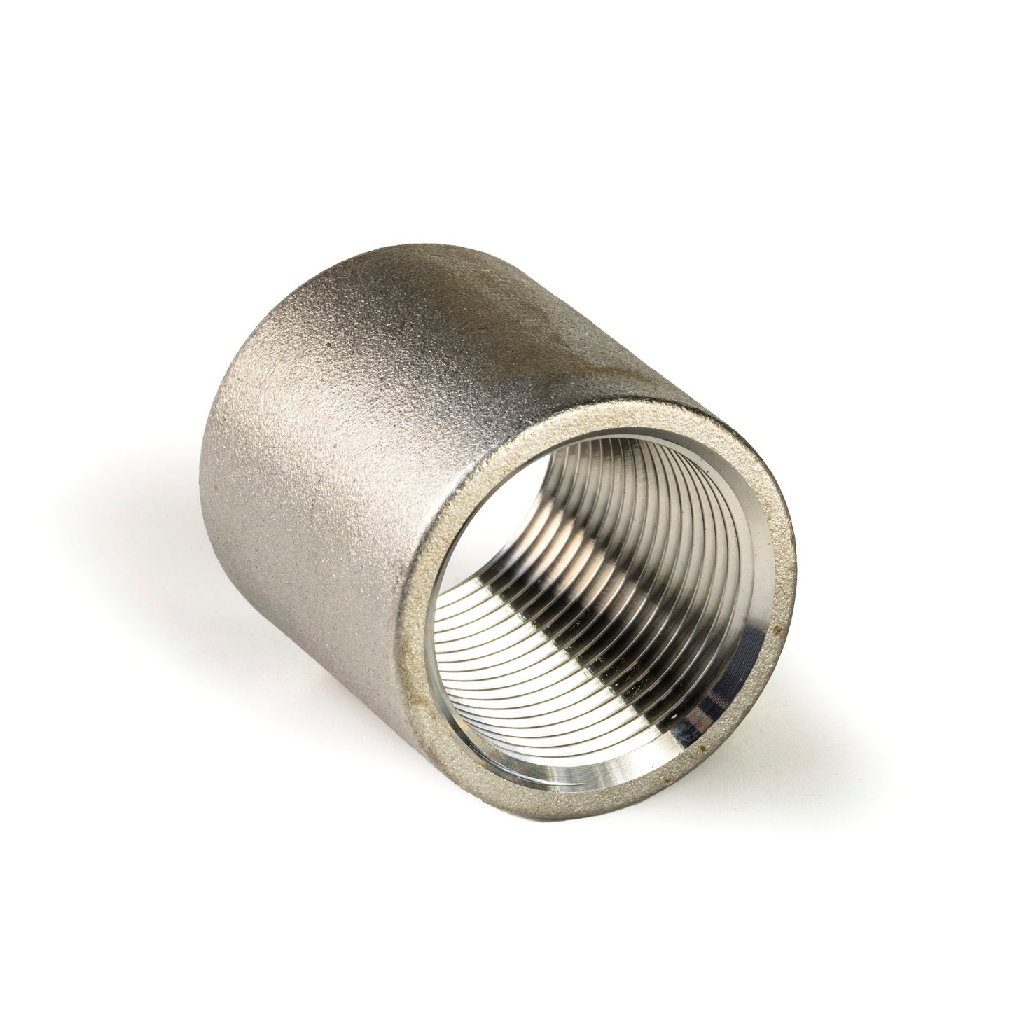 Threaded socket, stainless steel 316L, "lost wax", 2x female thread, BSP ¾"