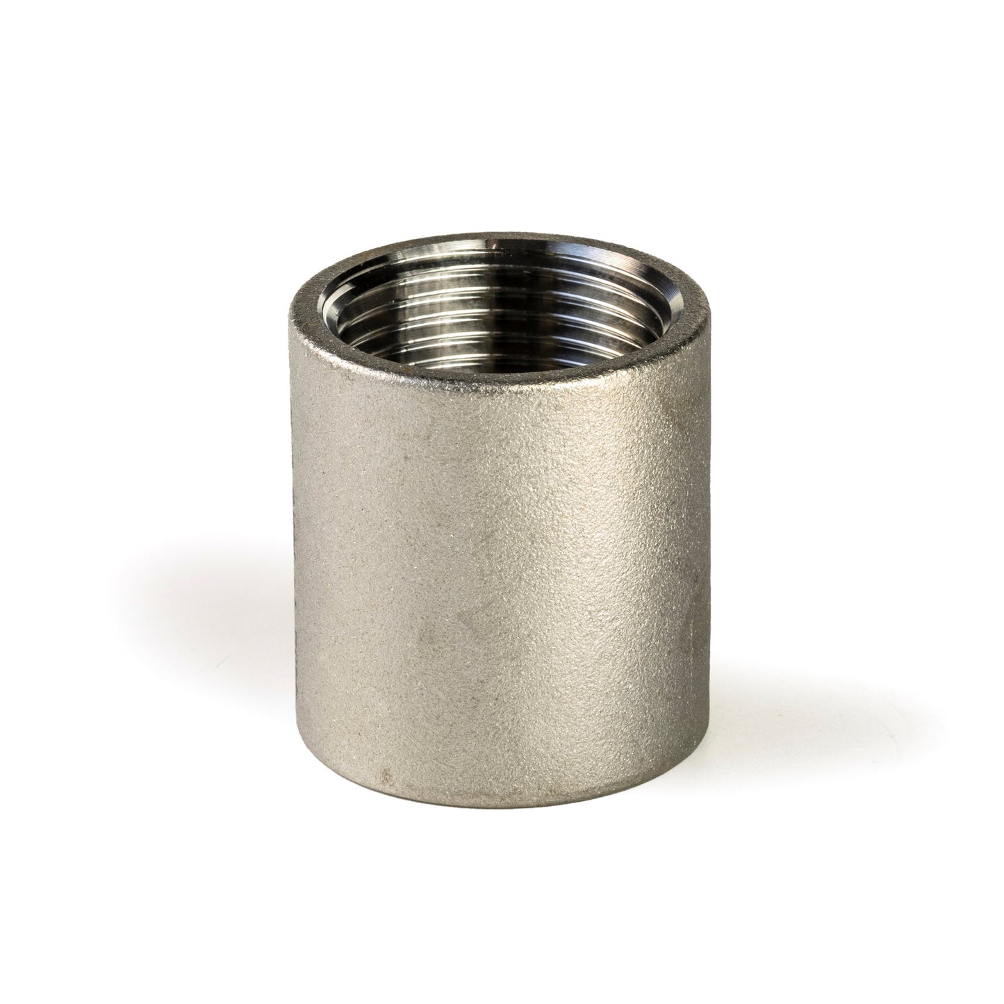 Threaded socket, stainless steel 316L, "lost wax", 2x female thread, BSP ¾"