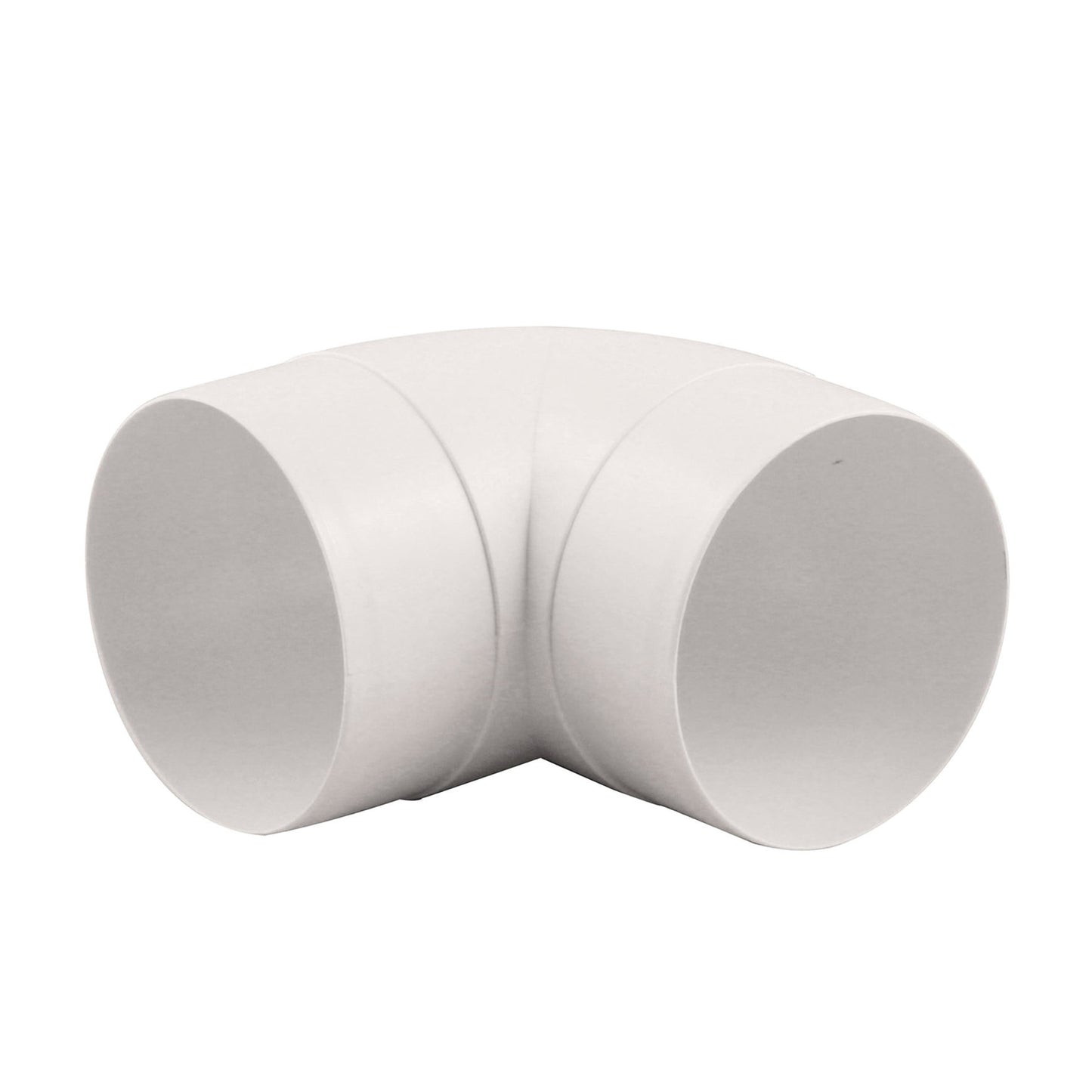 Nedco bend 90° for kitchen ventilation, PVC, 2x spigot, Ø 125 mm