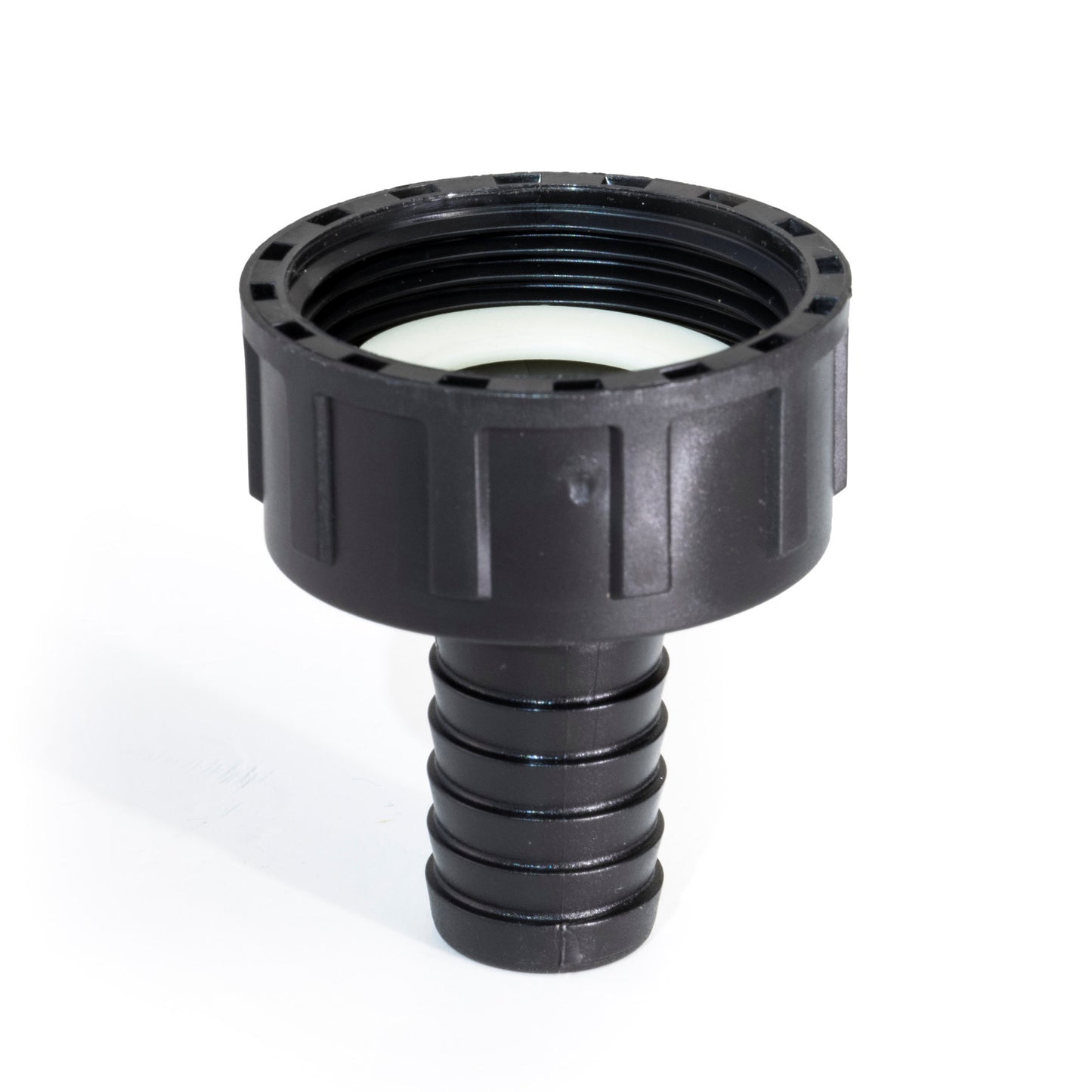 BD hose barb, PP, EPDM, union nut x hose barb, 1" x 19 mm