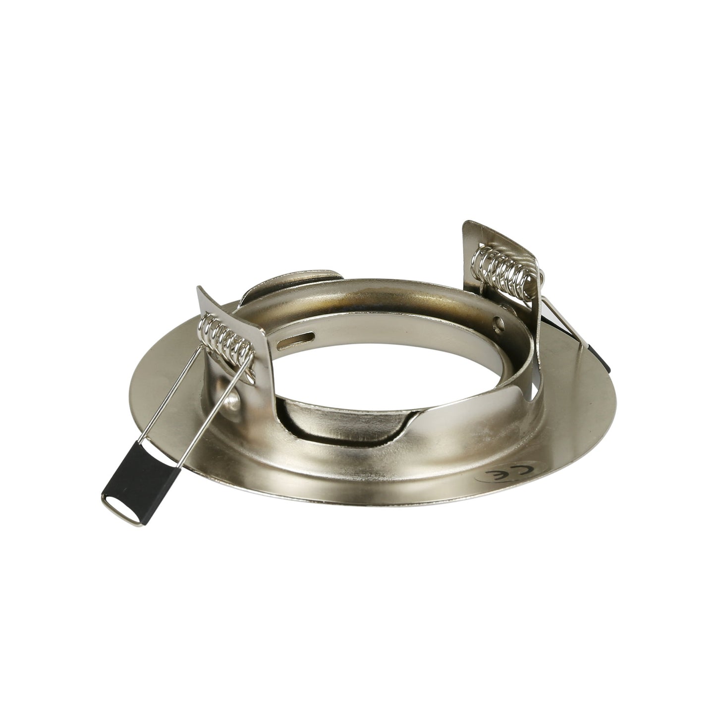 Adurolight® recessed luminaire, tilting, chrome, 89 mm, excl spotlight