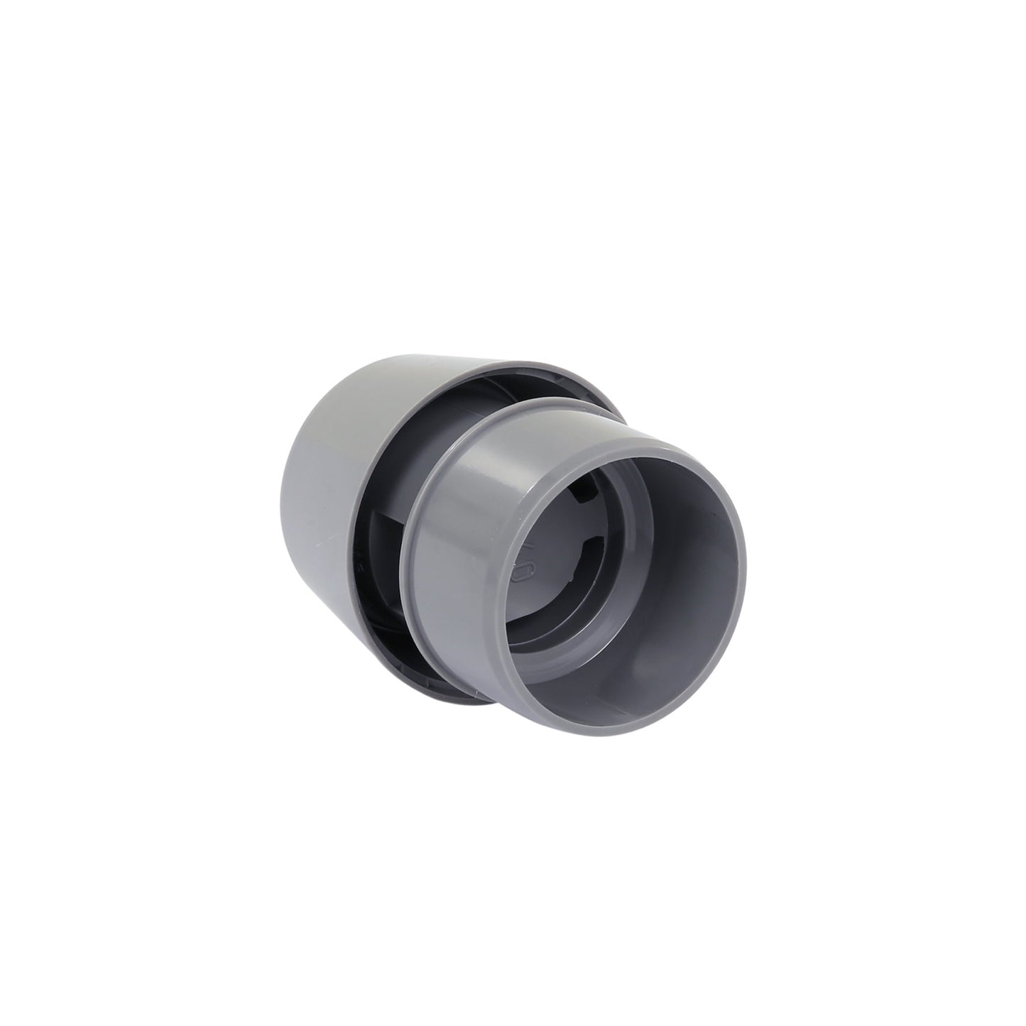 Sanit automatic aerator, PVC, grey, 40 mm
