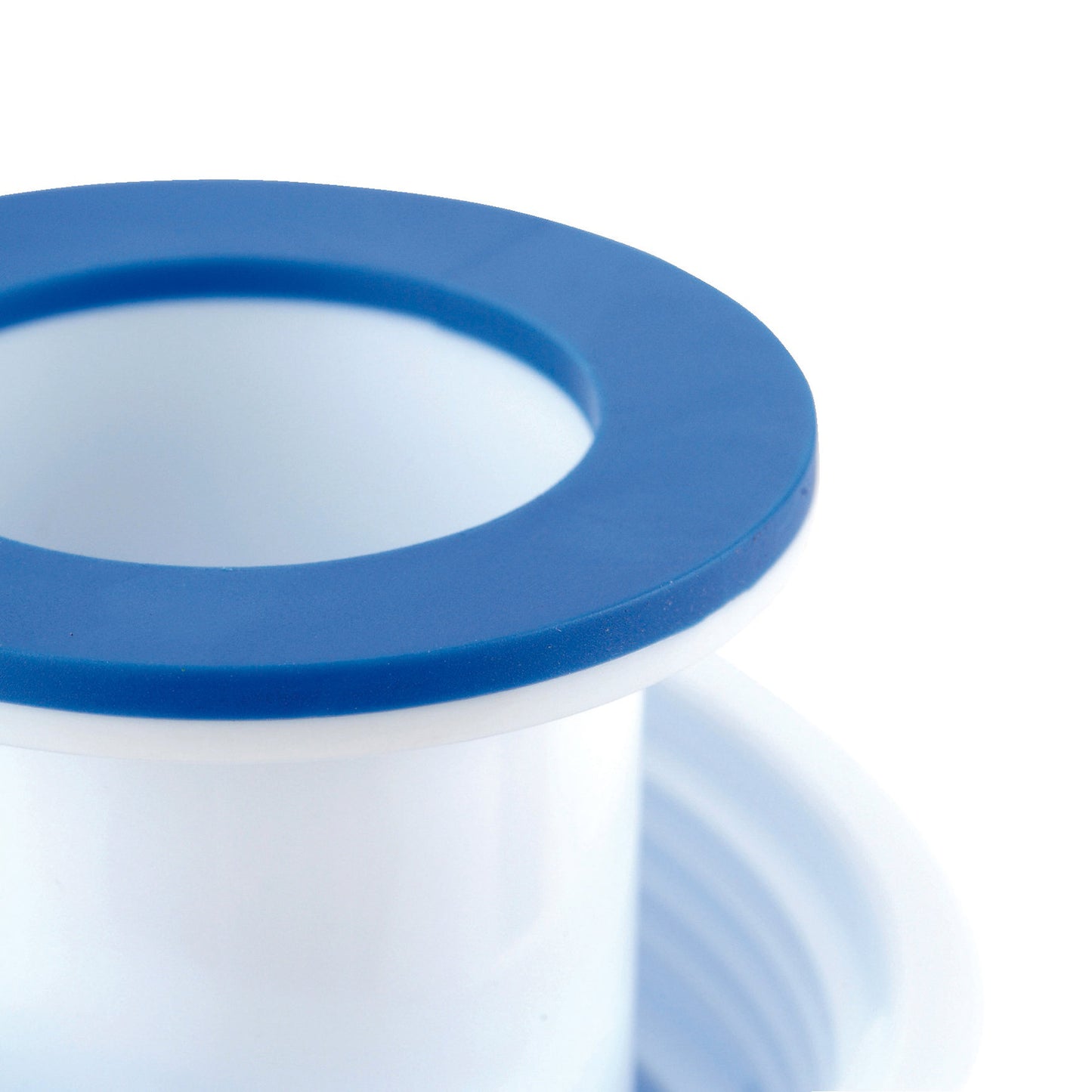 Nicoll bottle trap, type Easyphon, union nut x clamp, PP, white, 1¼" x 32 mm