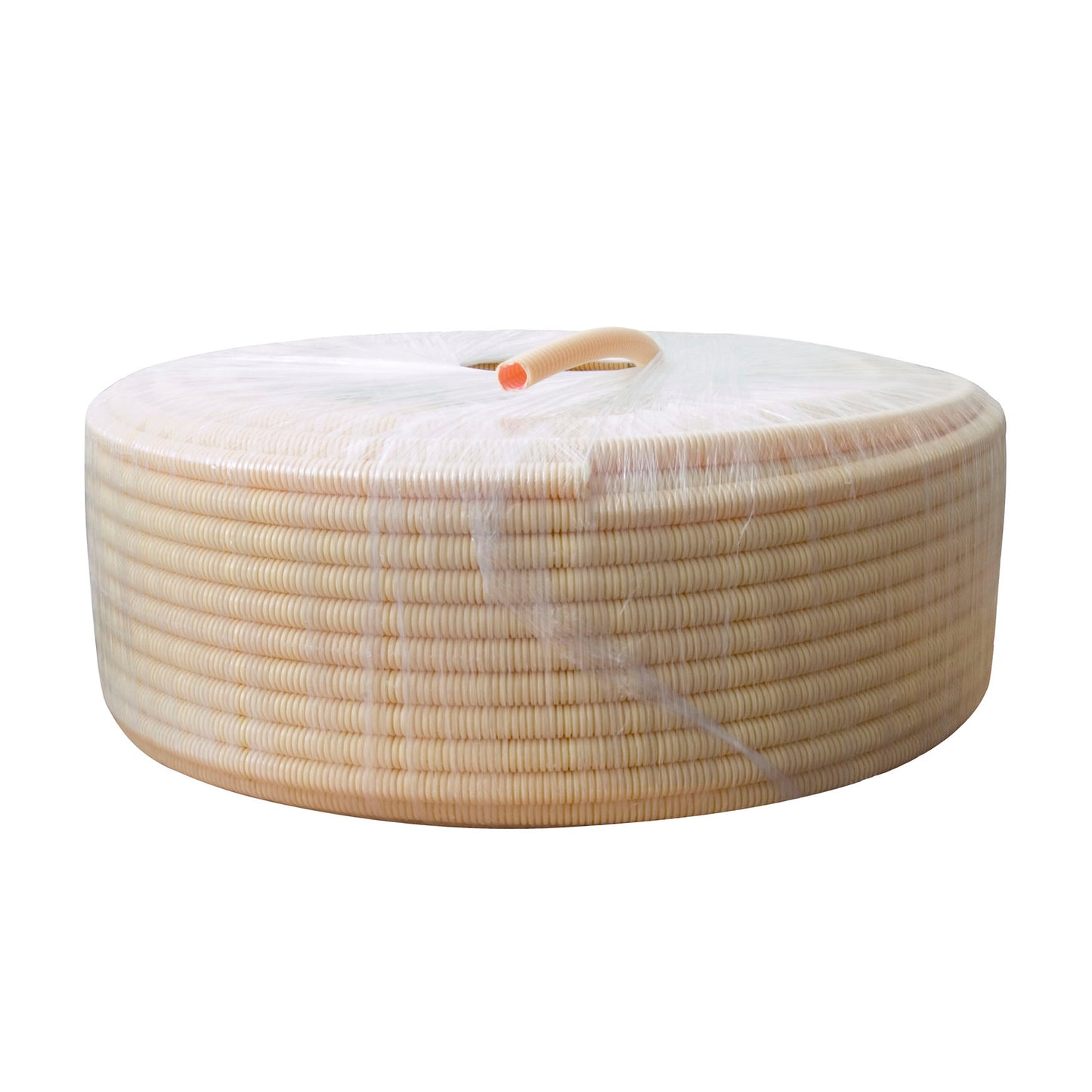 Pipelife Flexivolt electrical conduit, PVC, cream, flexible, low friction, 19 mm, l = 20 m