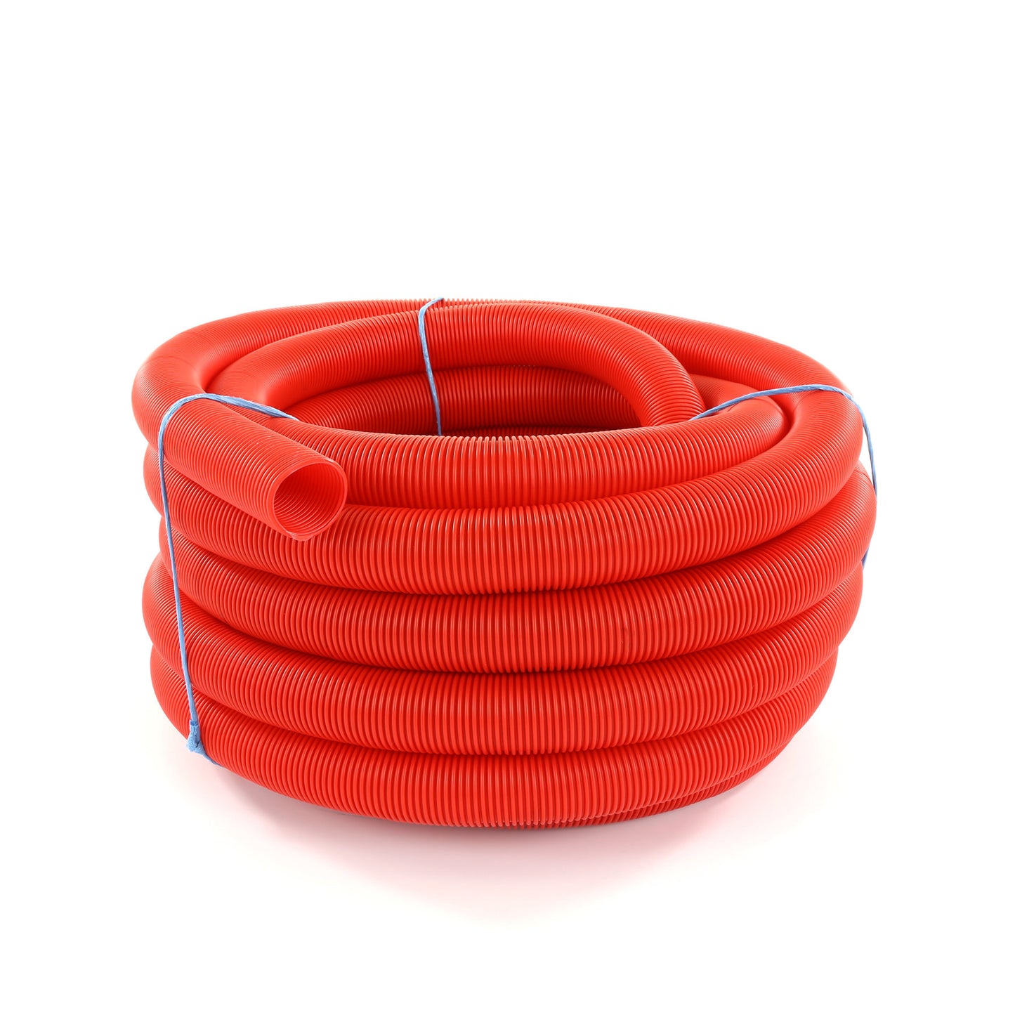 Flexible conduit, PP, 32 x 24.9 mm, l = 10 m, red
