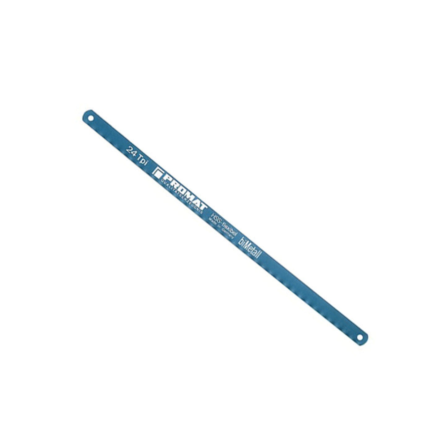 Metal saw blade, bimetal, l = 300 mm, 24 teeth per inch, 10 pieces