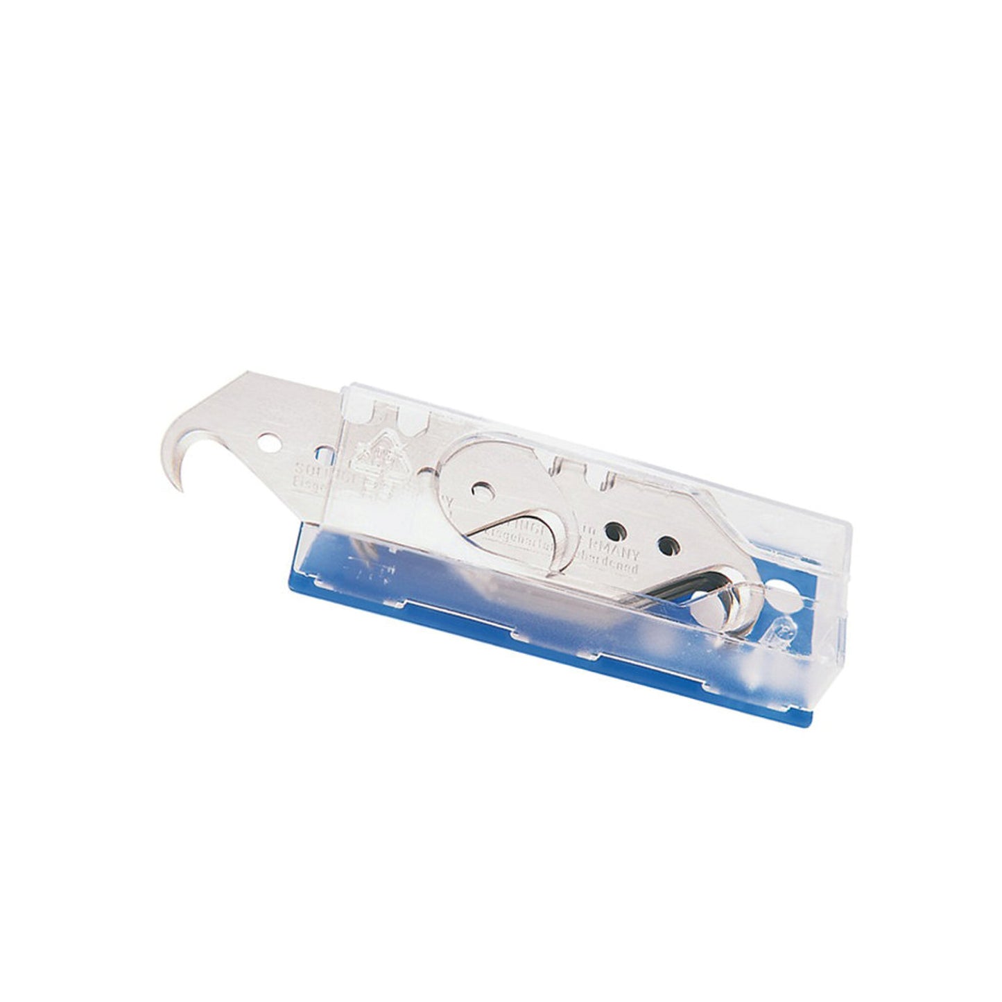 Promat hook knife, titanium, 48.2 x 18.7 x 0.65 mm, pack of 10 pieces