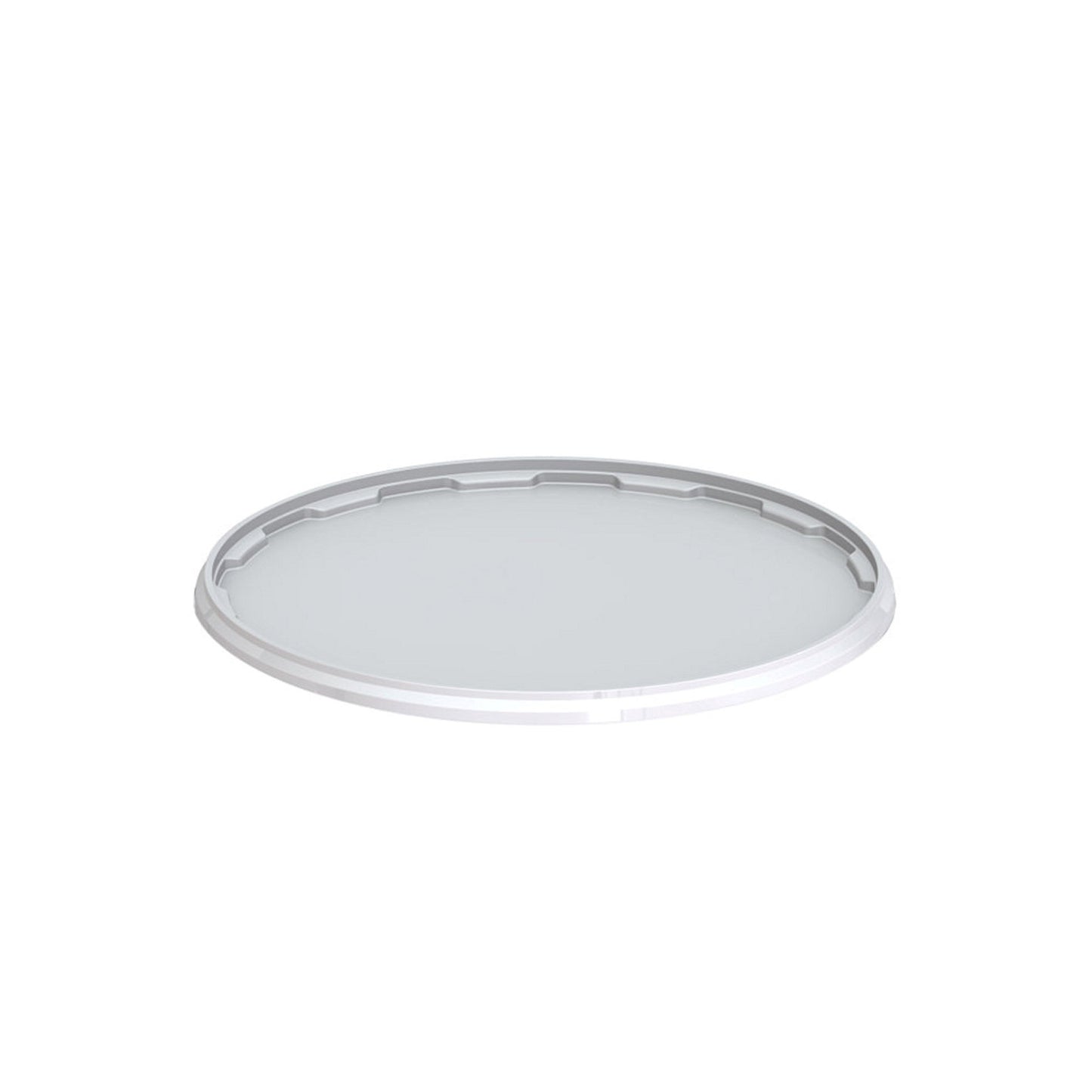 Lid for cylindrical bucket, for type JET 210, white