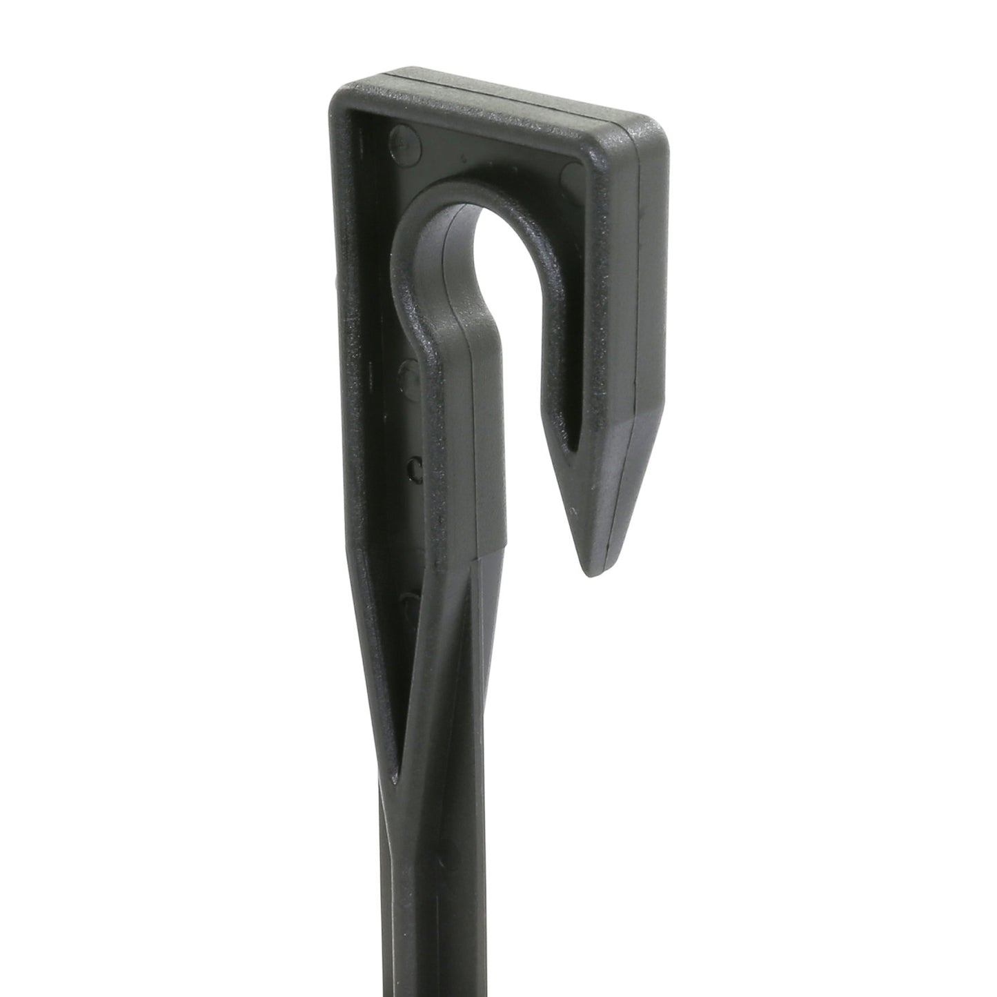 Ground spike, 16 mm, black, 25 pieces