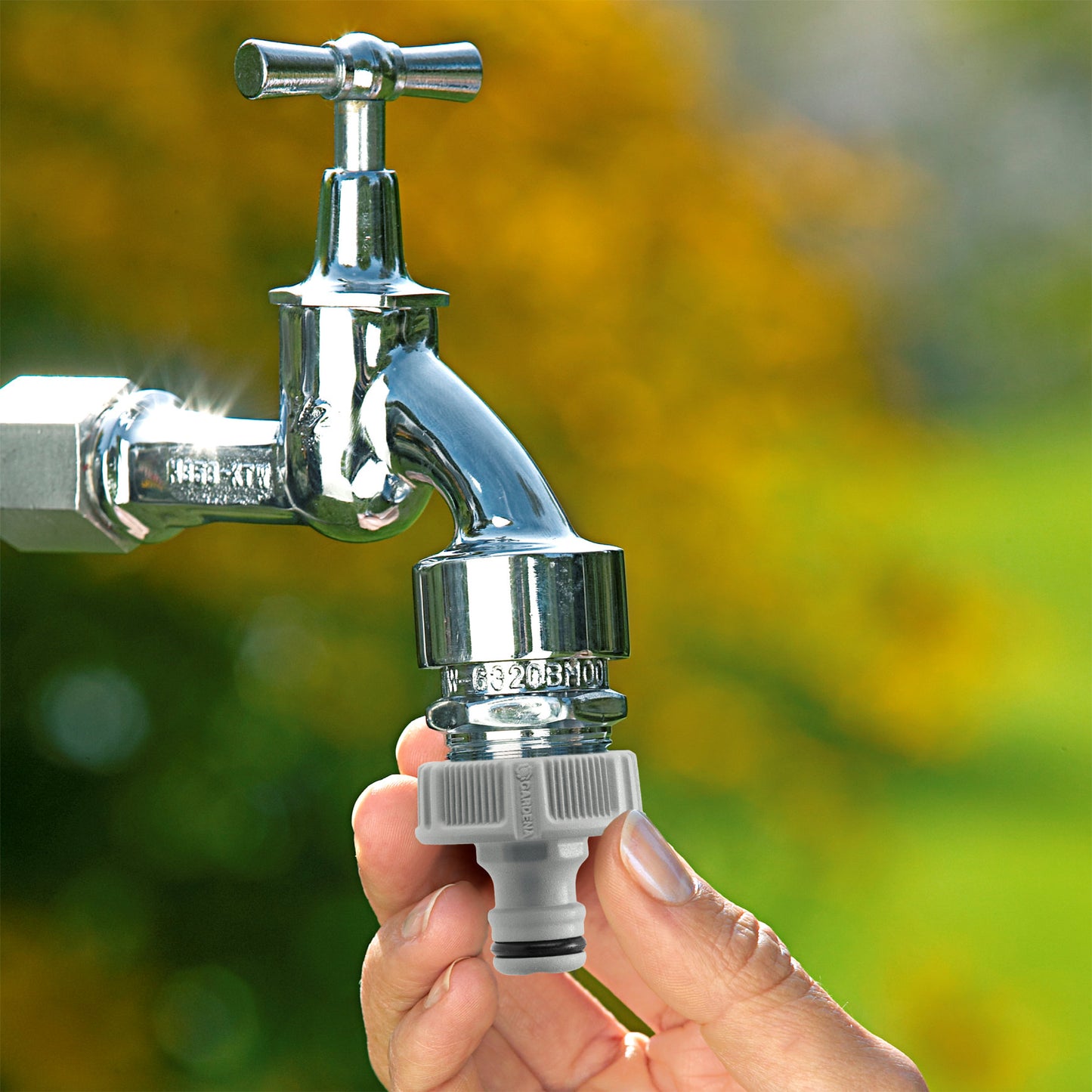 Gardena tap connector, 1"