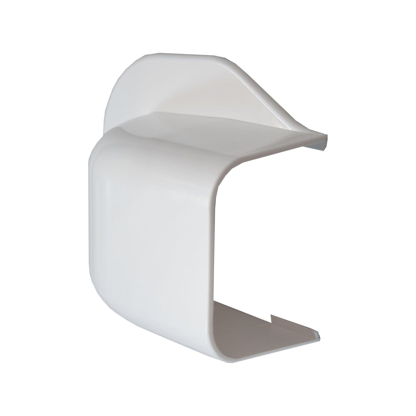 Canalit wall cover cap for duct trunking, PVC, 90 x 65 mm, white