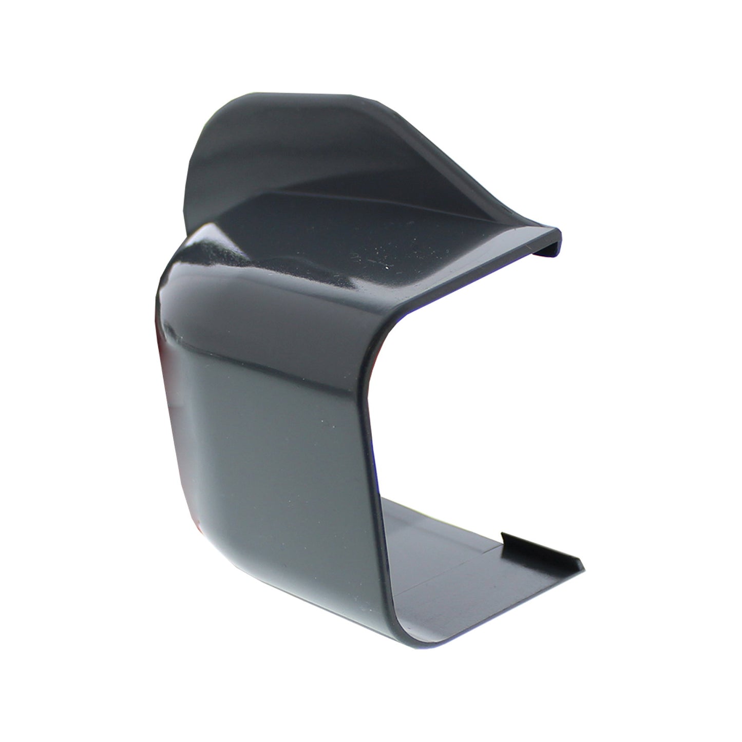 Canalit wall cover cap for duct trunking, PVC, 90 x 65 mm, anthracite