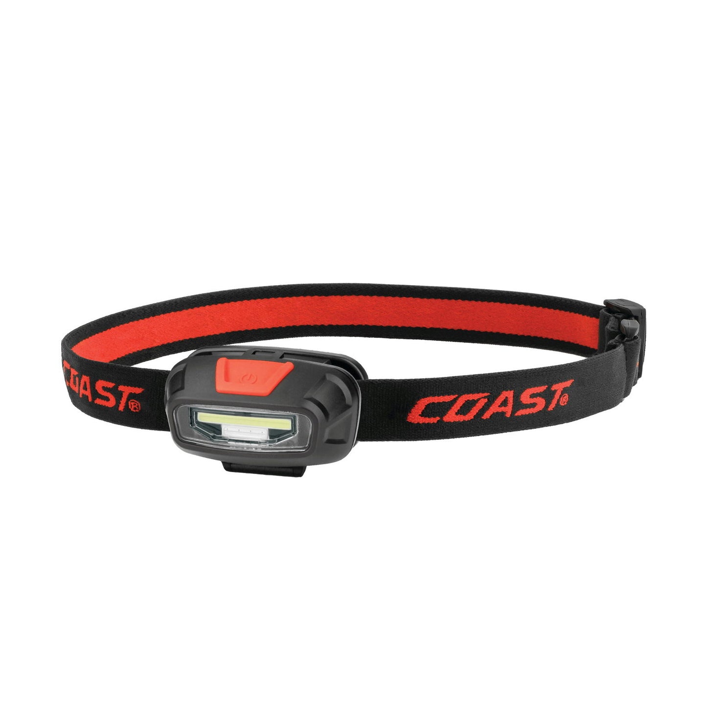 Coast LED headlamp, incl. incl. 3x AAA, 251 lumens, dimmable, red and white light