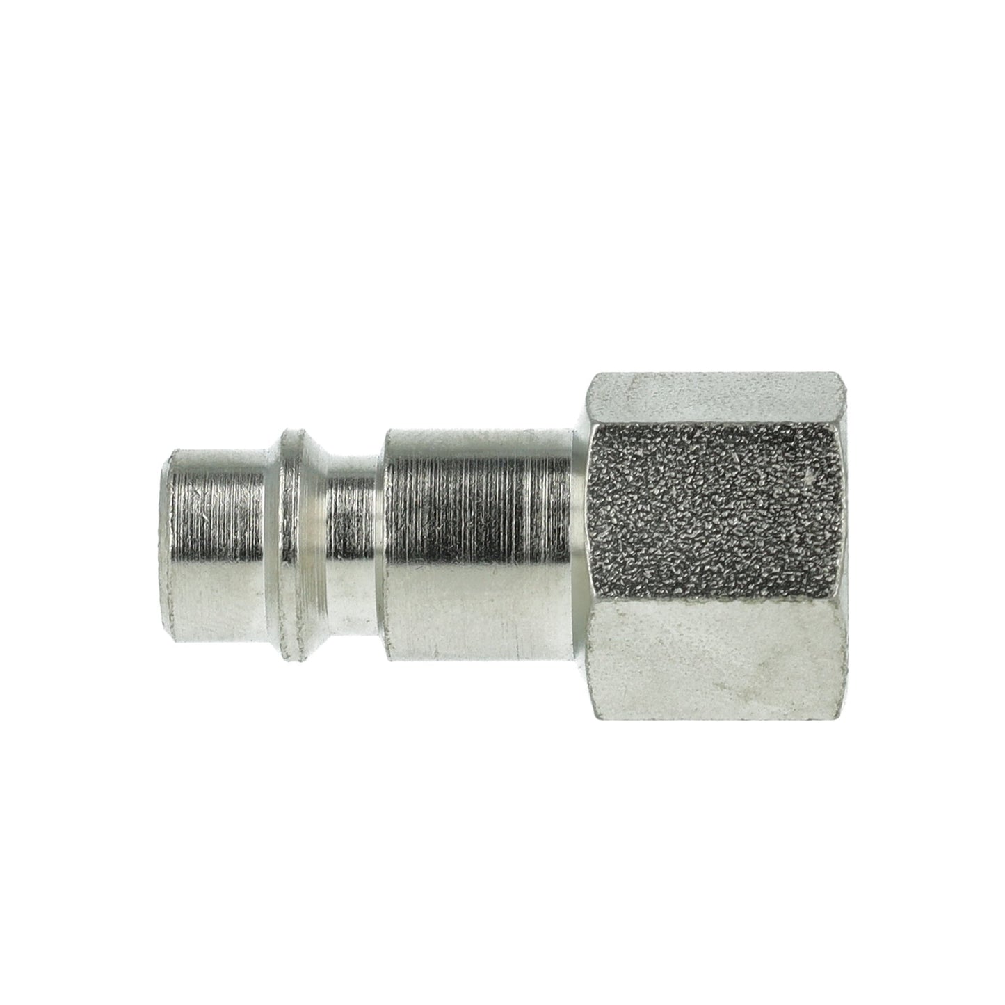 Plug-in nipple for quick coupling, female thread, nickel-plated steel, 3/8"