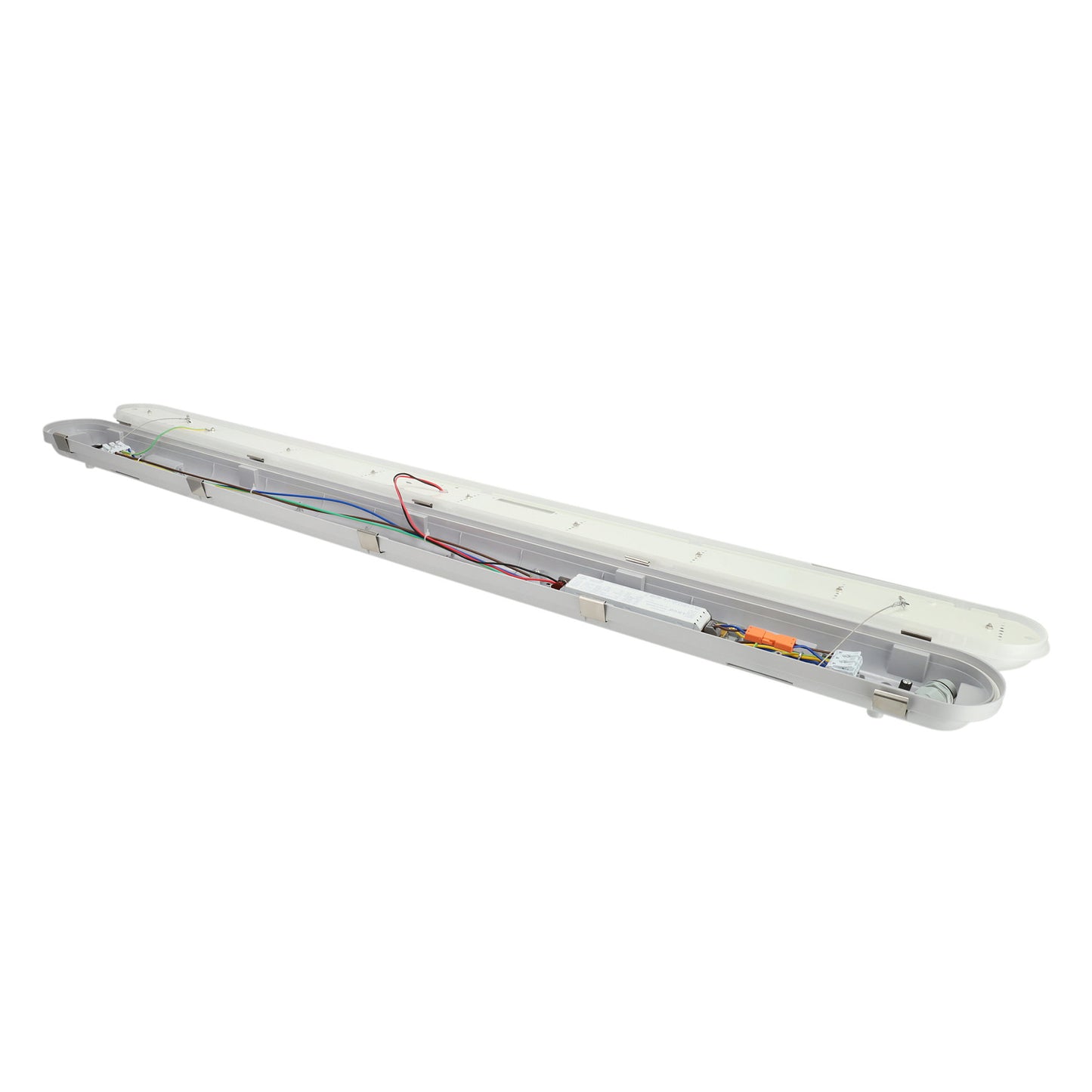 Adurolight® Quality Line LED fixture, splashproof, Dave 3.0, 150 cm, 28 - 49W, 7500 lm, 4000K