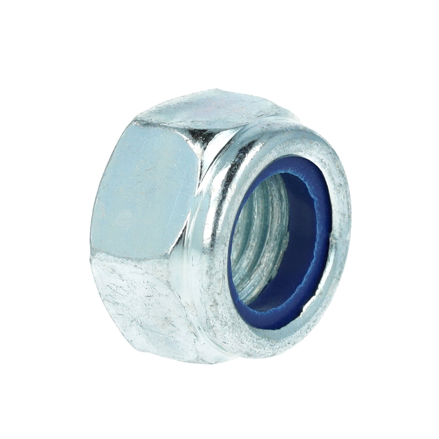 Steelies Ultimate lock nut with nylon washer, steel, galvanized, DIN 985/6-8, M16