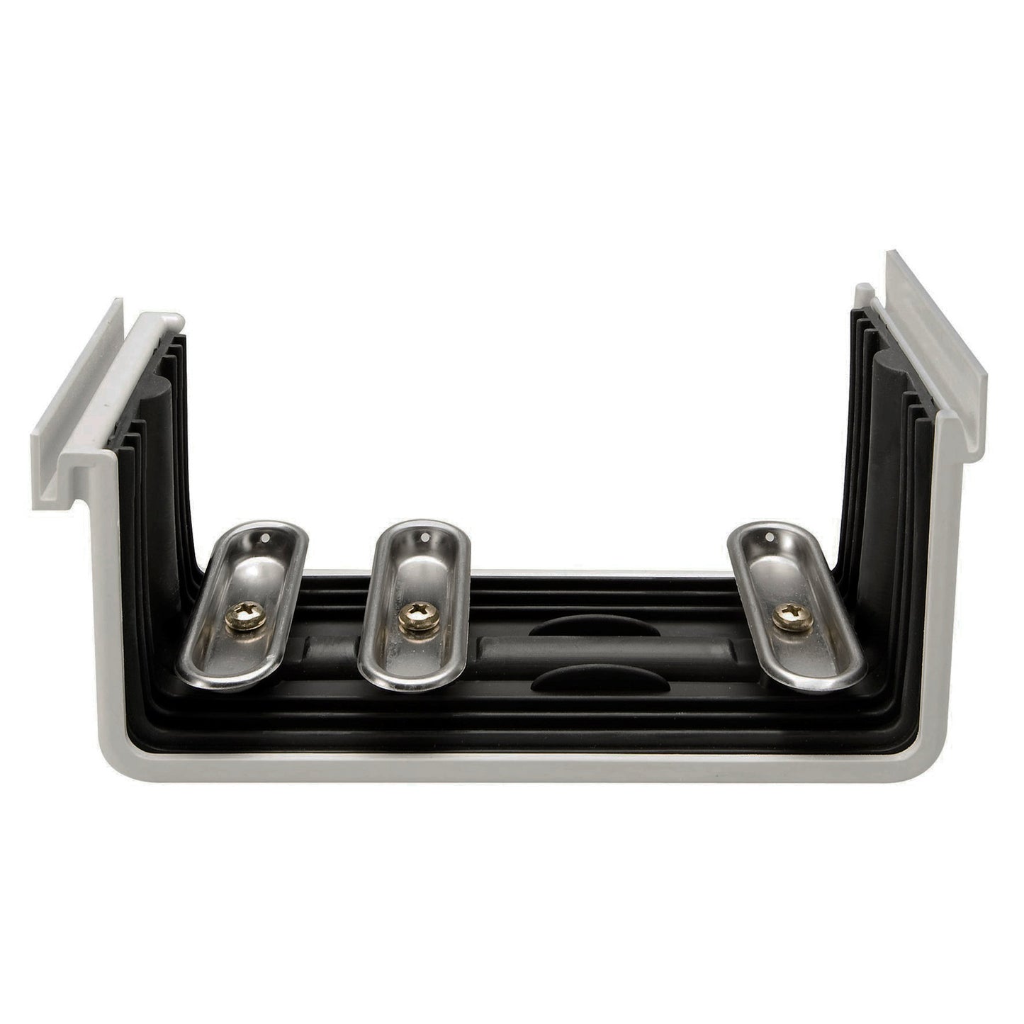 Rawinso connecting piece for box gutter, pp, with EPDM rubber, light grey, RAL 7035, 170 mm