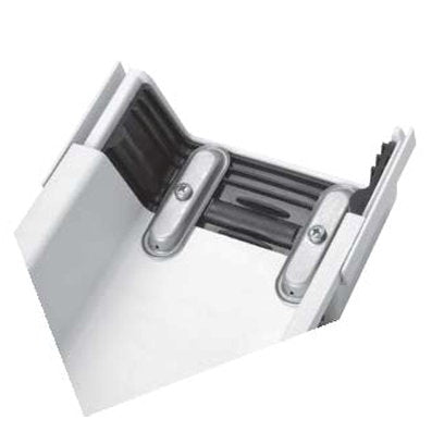 Rawinso connecting piece for box gutter, pp, with EPDM rubber, light grey, RAL 7035, 170 mm