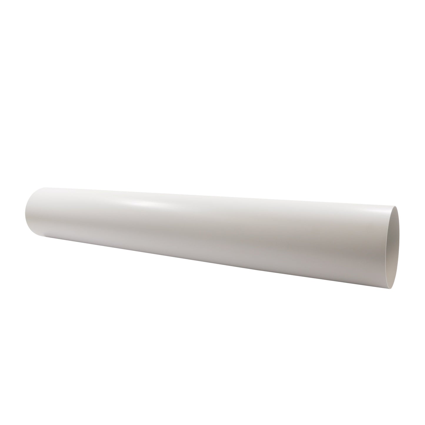 Nedco ventilation duct for kitchen ventilation, PVC, 2x spigot, Ø 125 mm, l = 1000 mm