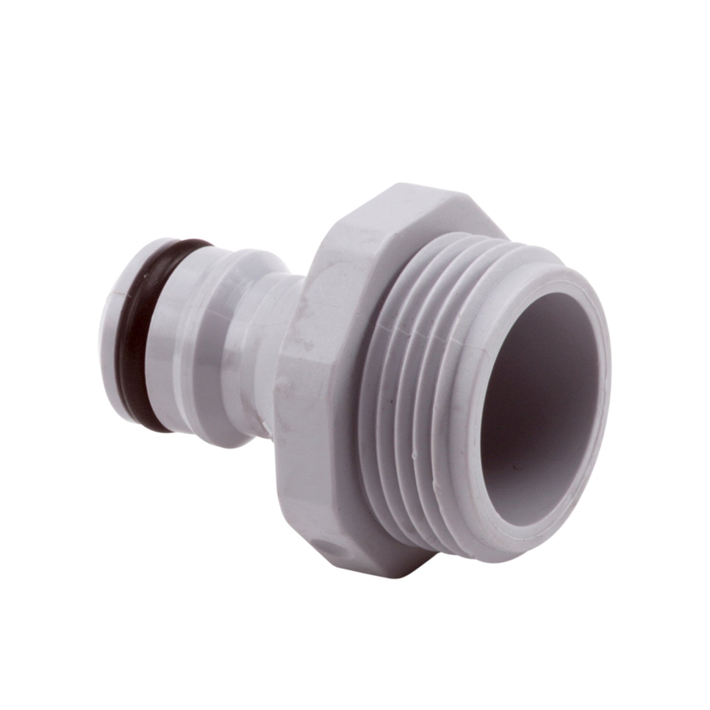 Siroflex plug-in nipple with male thread, PVC, ¾"