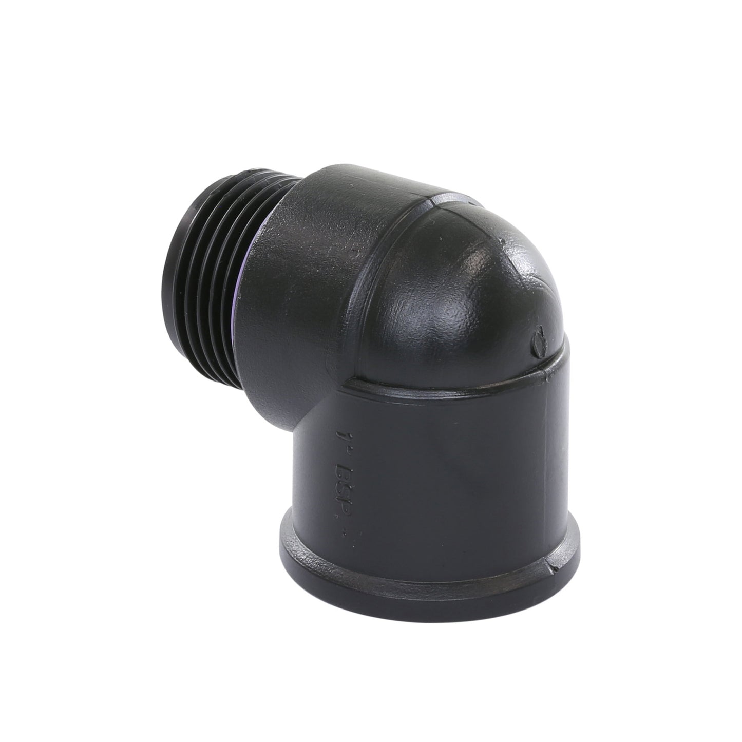 Self-Seal elbow 90°, PP, female thread x male thread, 6 bar, ¾" x ¾"