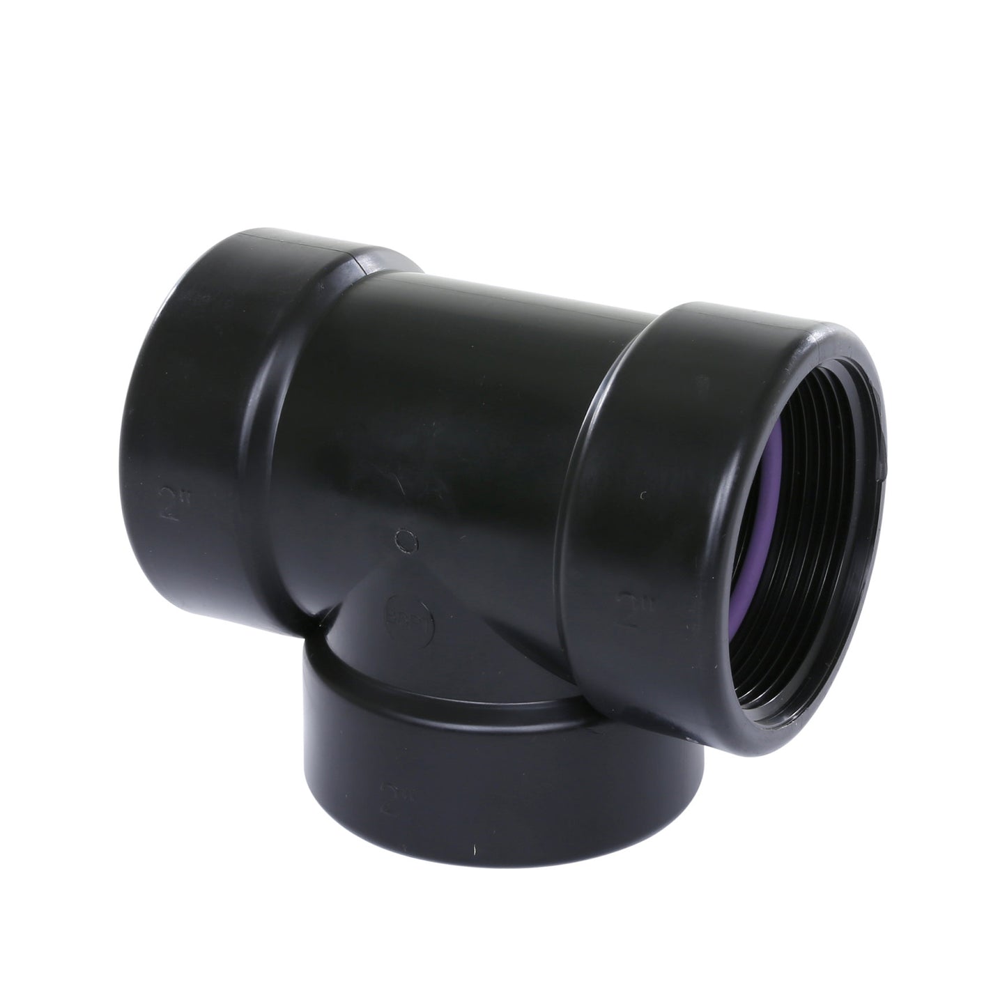 Self-Seal T-piece 90°,PP, 3x female thread, 6 bar, ¾"