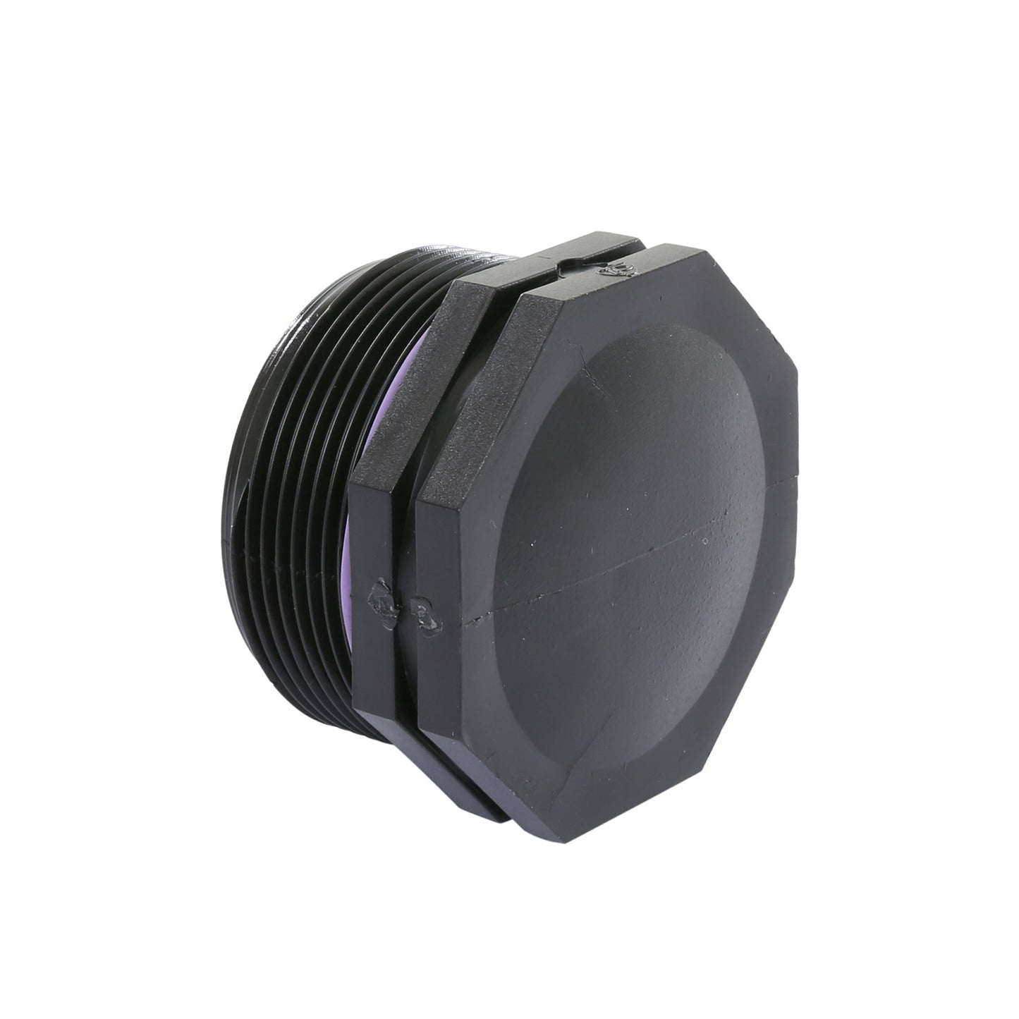 Self-Seal stopper with edge, pp, 1x male thread, 6 bar, ¾"