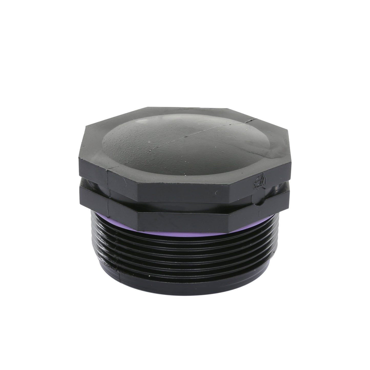 Self-Seal stopper with edge, pp, 1x male thread, 6 bar, 1½"