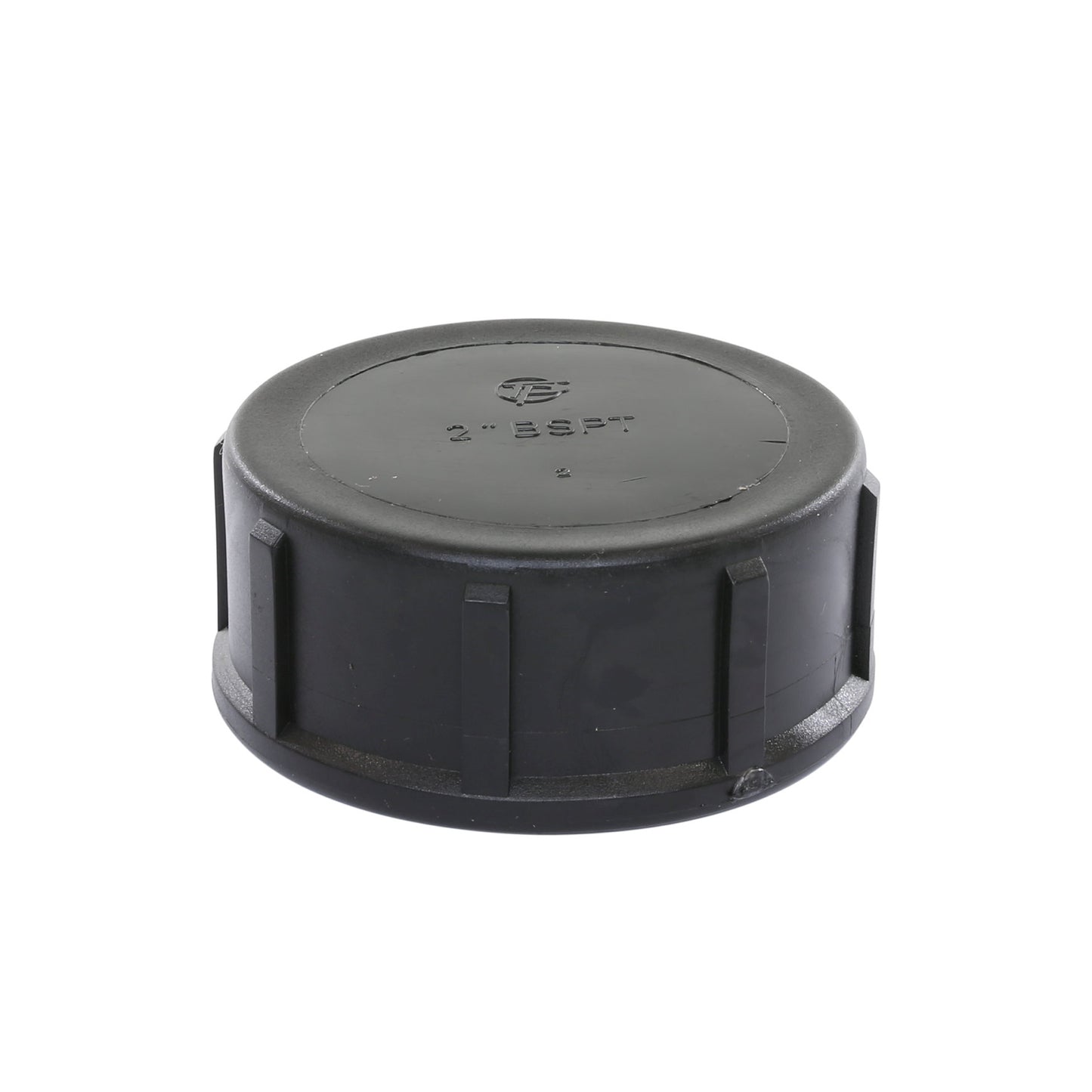 Self-Seal end cap with rim, PP, 1x female thread, 6 bar, ¾"