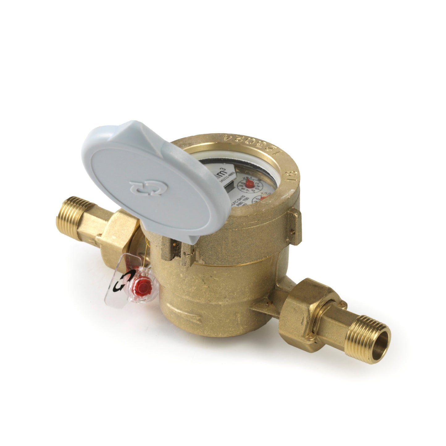 Water meter, type ALFA-SJ-LFC, ½" L110, incl. couplings