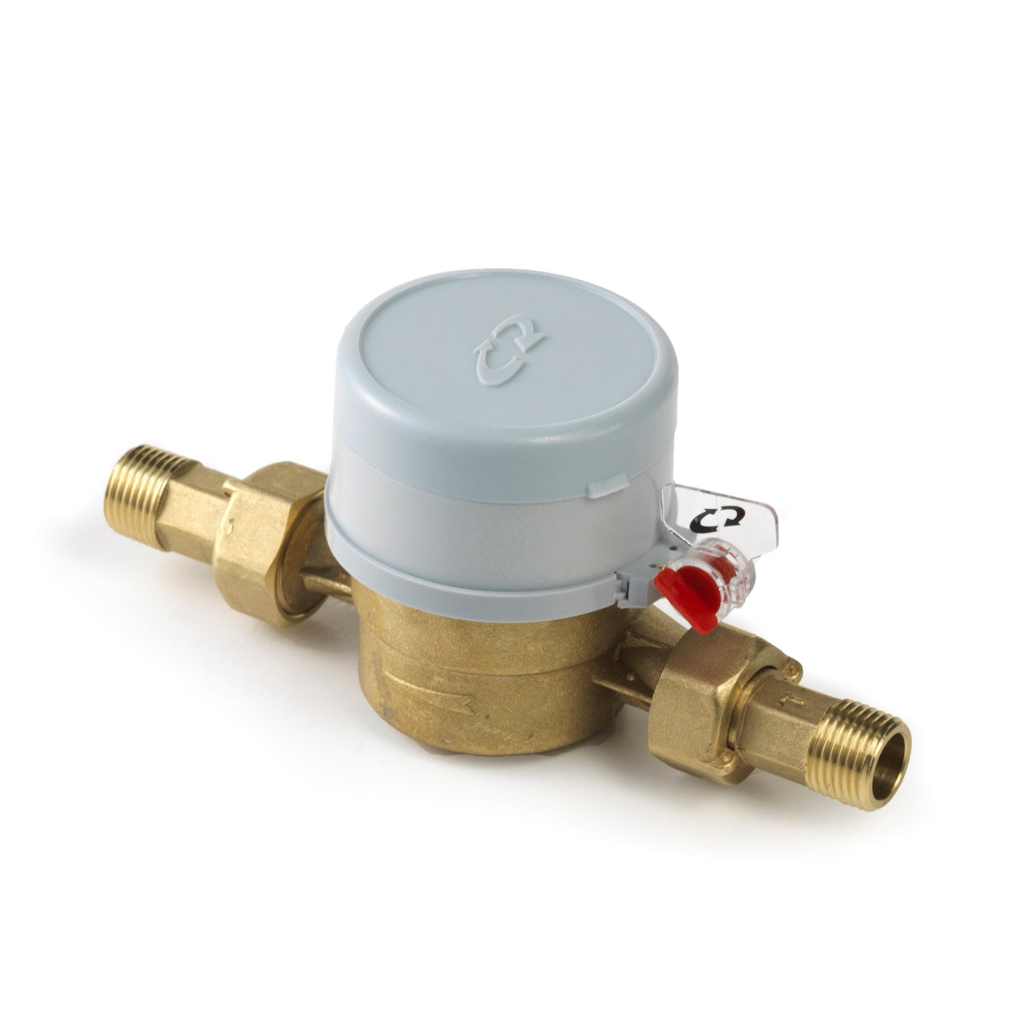 Water meter, type ALFA-SJ-SDC, ½" L110, incl. couplings