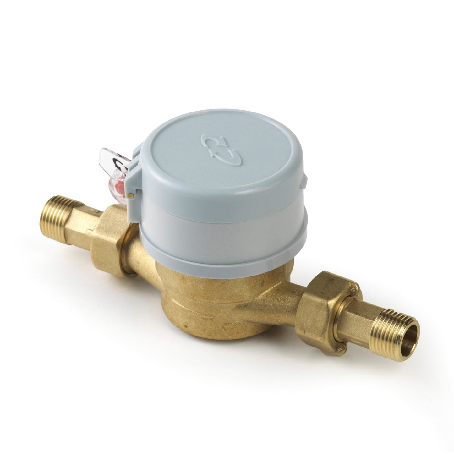 Water meter, type ALFA-SJ-SDC, ½" L110, incl. couplings