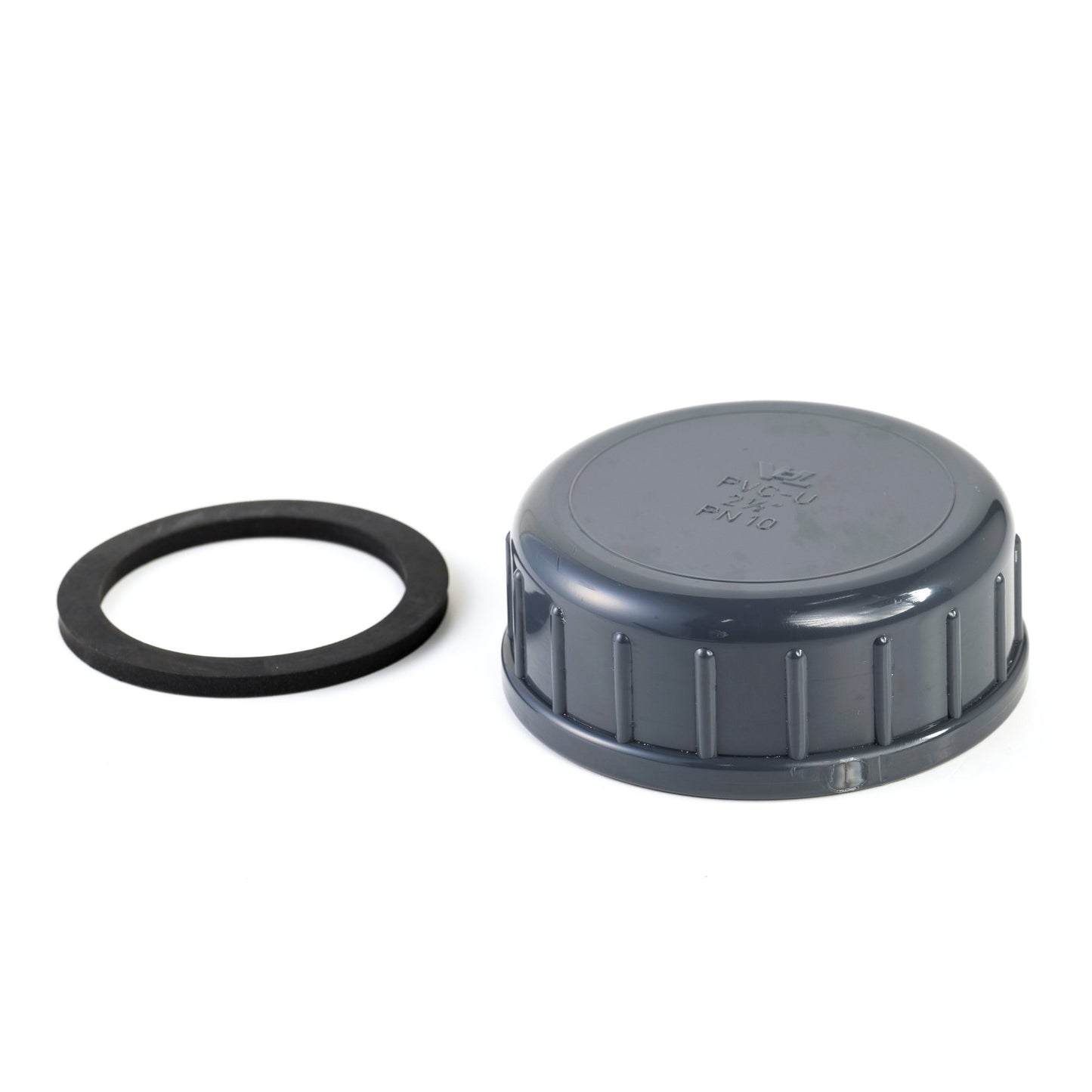 VDL threaded cap, PVC, 1x female thread, 10 bar, 2½