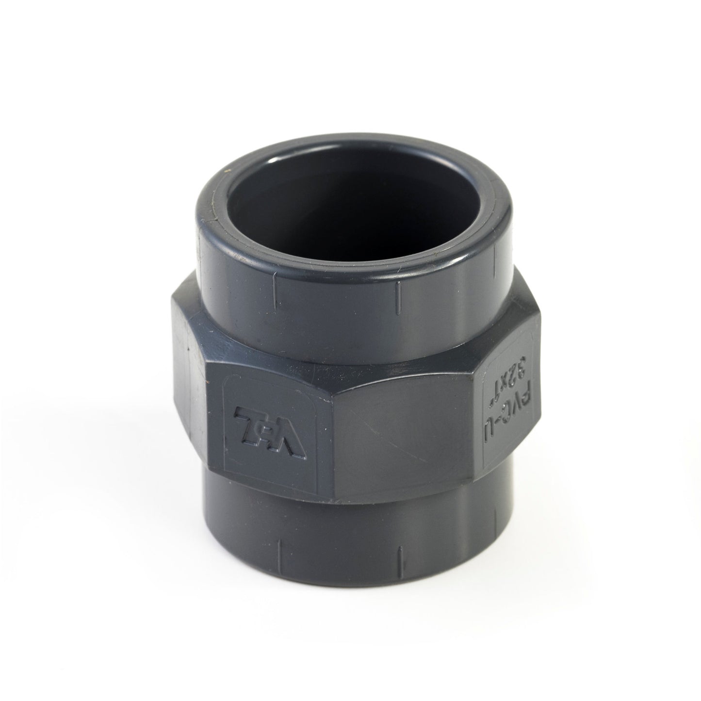 VDL threaded piece, PVC, internal glue x female thread, 16 bar, type A, 32 mm x ½"