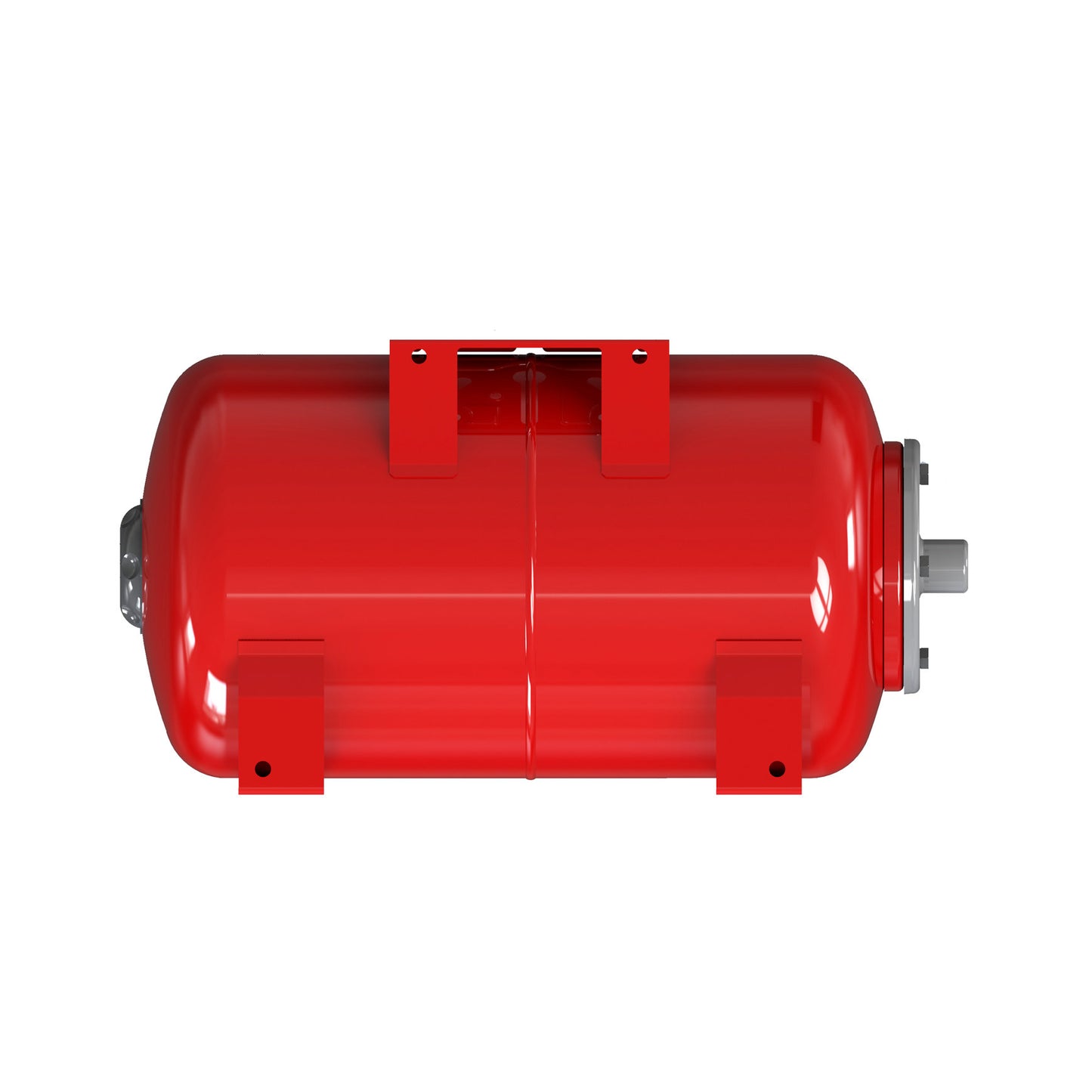 Varem expansion vessel, Intervarem, carbon steel flange, pre-pressure 1.5 bar, red, 1", 20 liters