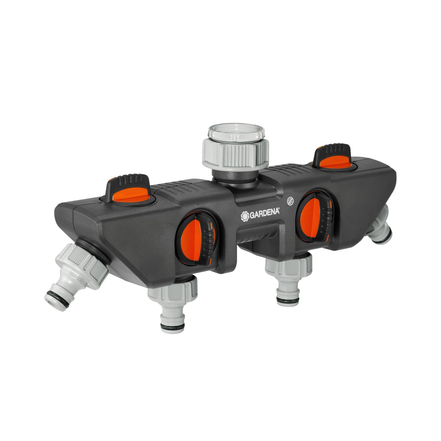 Gardena 4-way water distributor for ¾" and 1" taps, type 8194