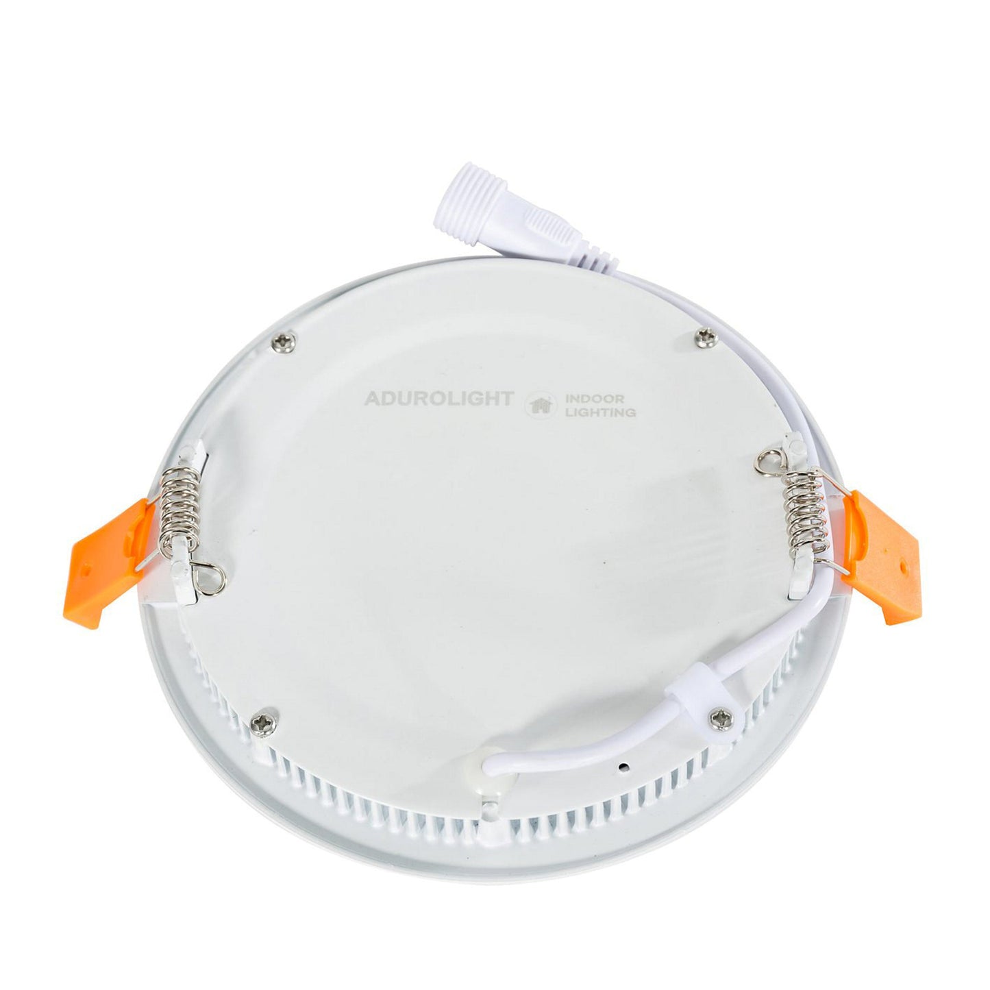 Adurolight® Premium Quality Line flat LED downlight, Adriane, white, 7 W, 4000 K, non-flicker