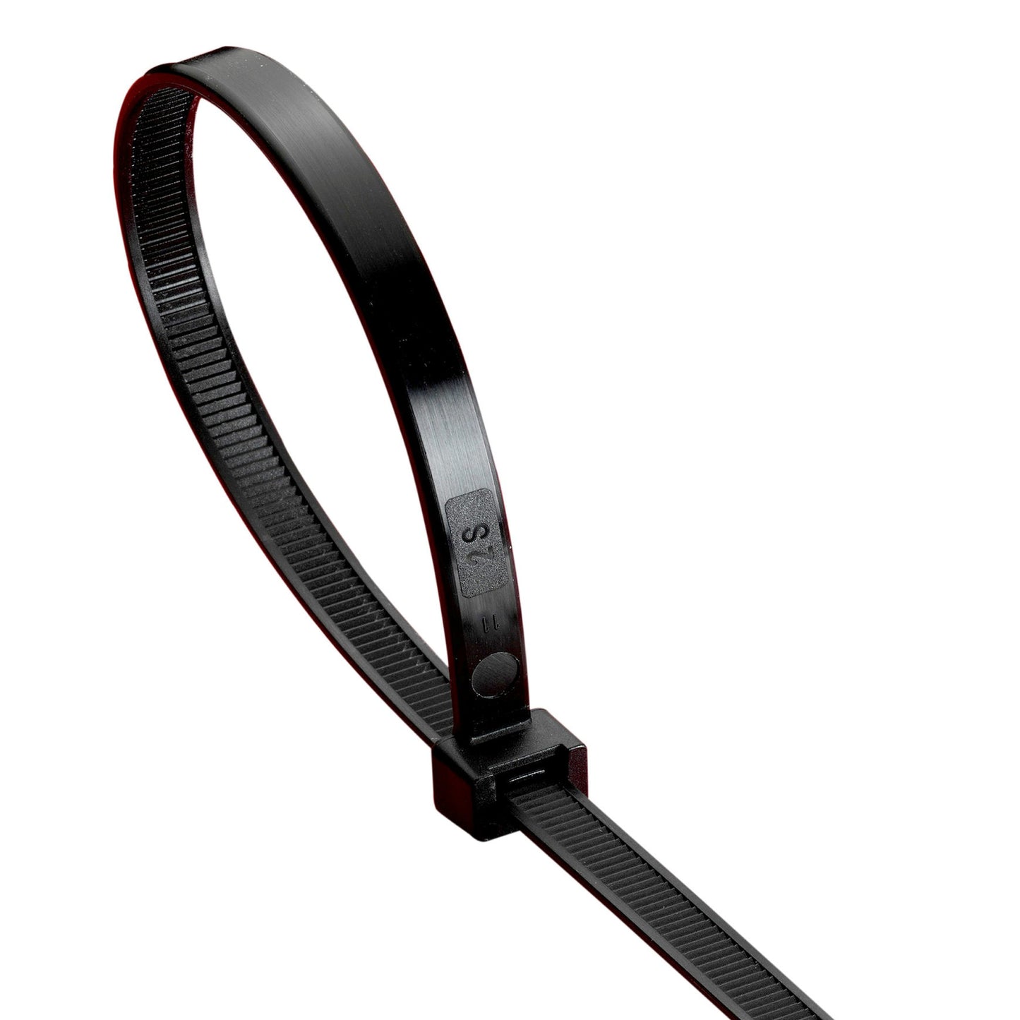 SapiSelco cable ties, black, l = 140 mm, w = 3.5 mm, bag of 100