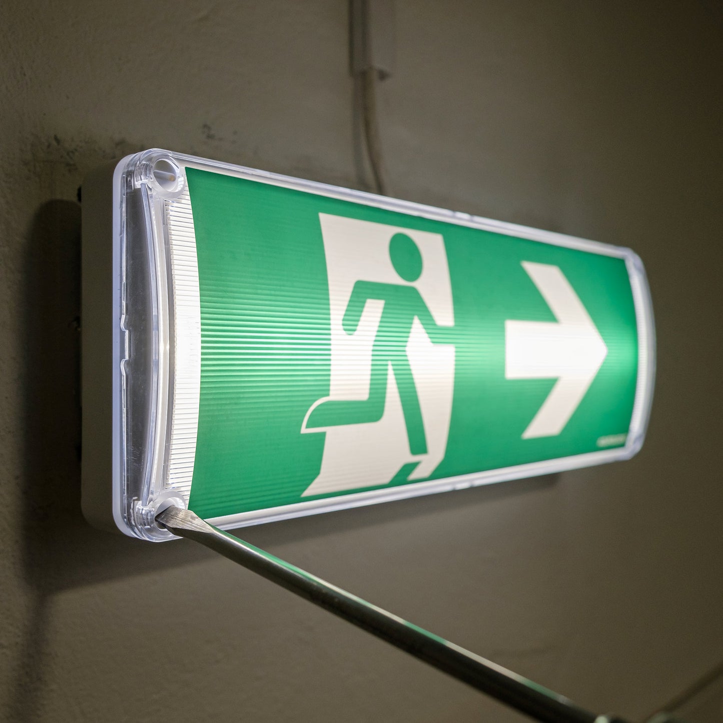 Adurolight® emergency, orientation and escape route lighting, Arno, 230 V, 3 W, battery life 2 hours