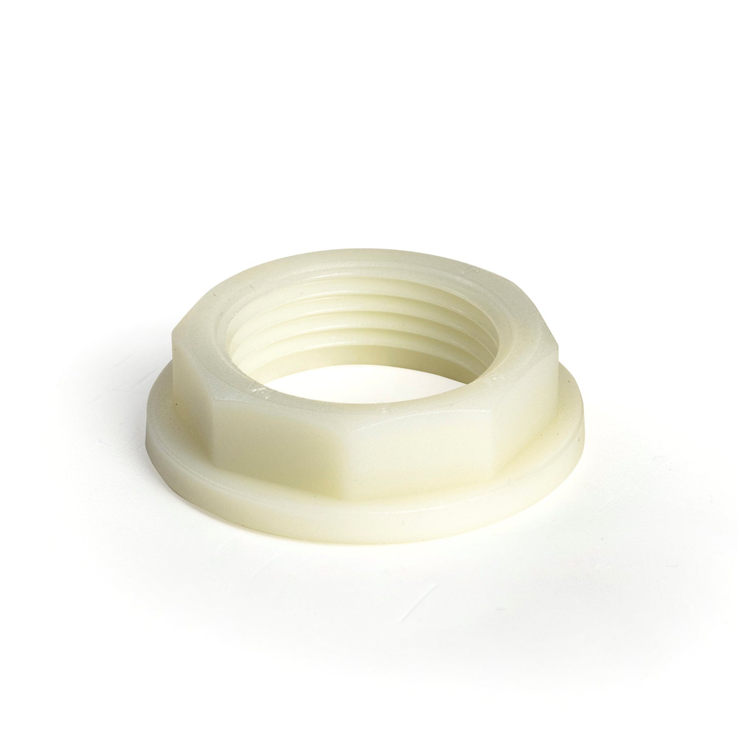 BD lock nut, nylon, 1x female thread, 1"