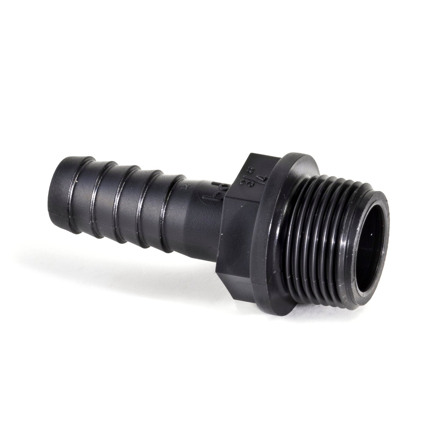 BD hose barb, PP, male thread x hose barb, ¾" x 19 mm