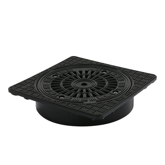 Karmat pit cover, PP, square, 365 x 365 mm, with slot cover, 315 mm