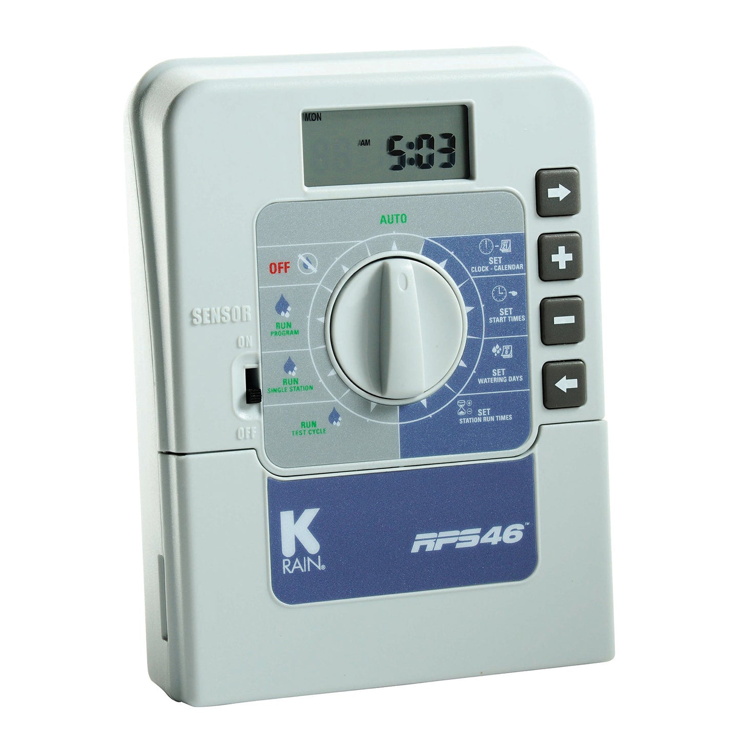 K-Rain irrigation computer, type RPS 46, 4 stations indoor