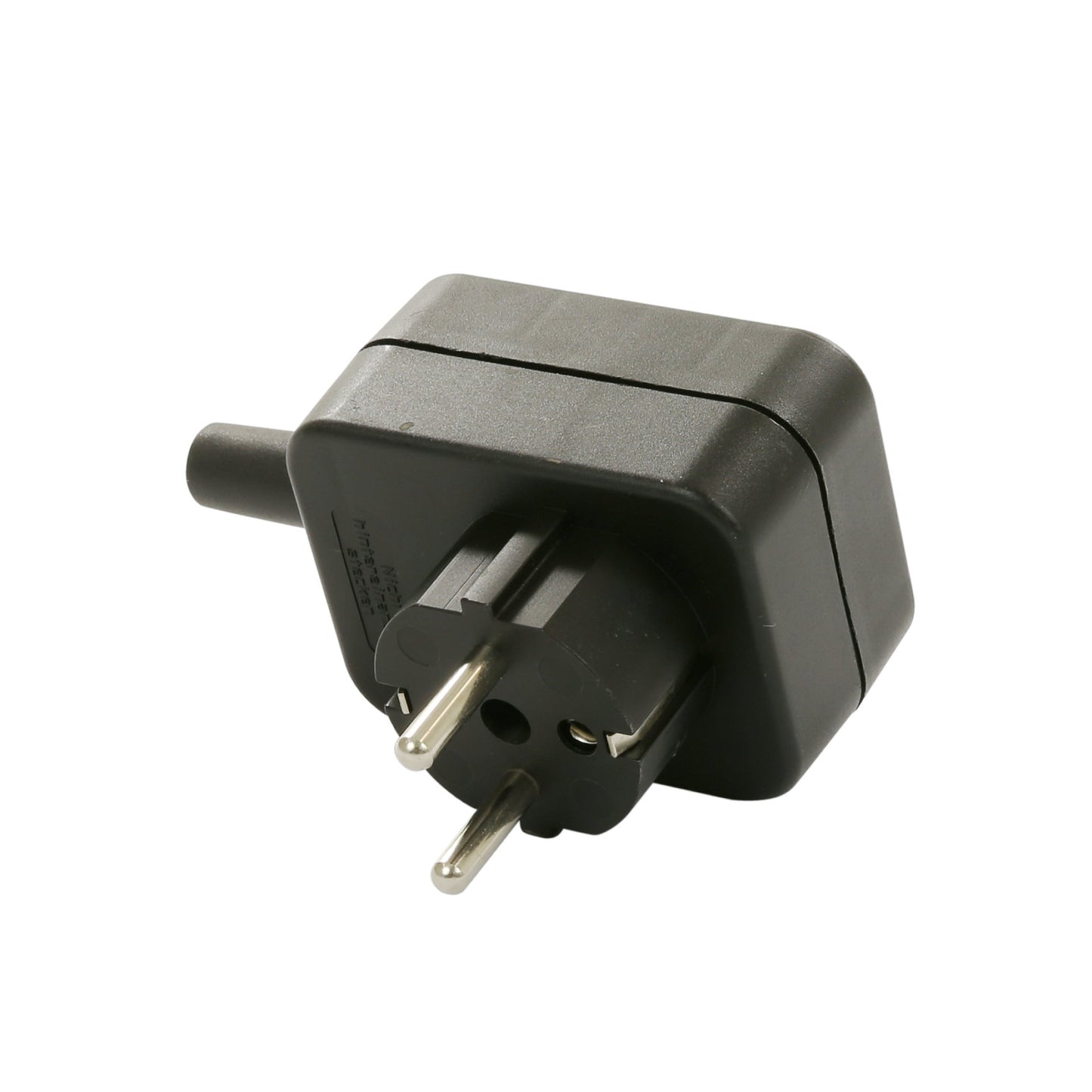 Condor coupling plug with earth for PSN-O/PSN-X float switch, black, 230 V