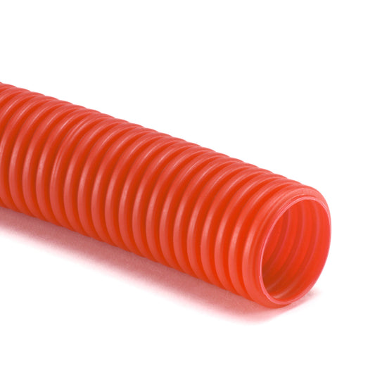 Flexible conduit, PP, 25 x 19.4 mm, l = 25 m, red