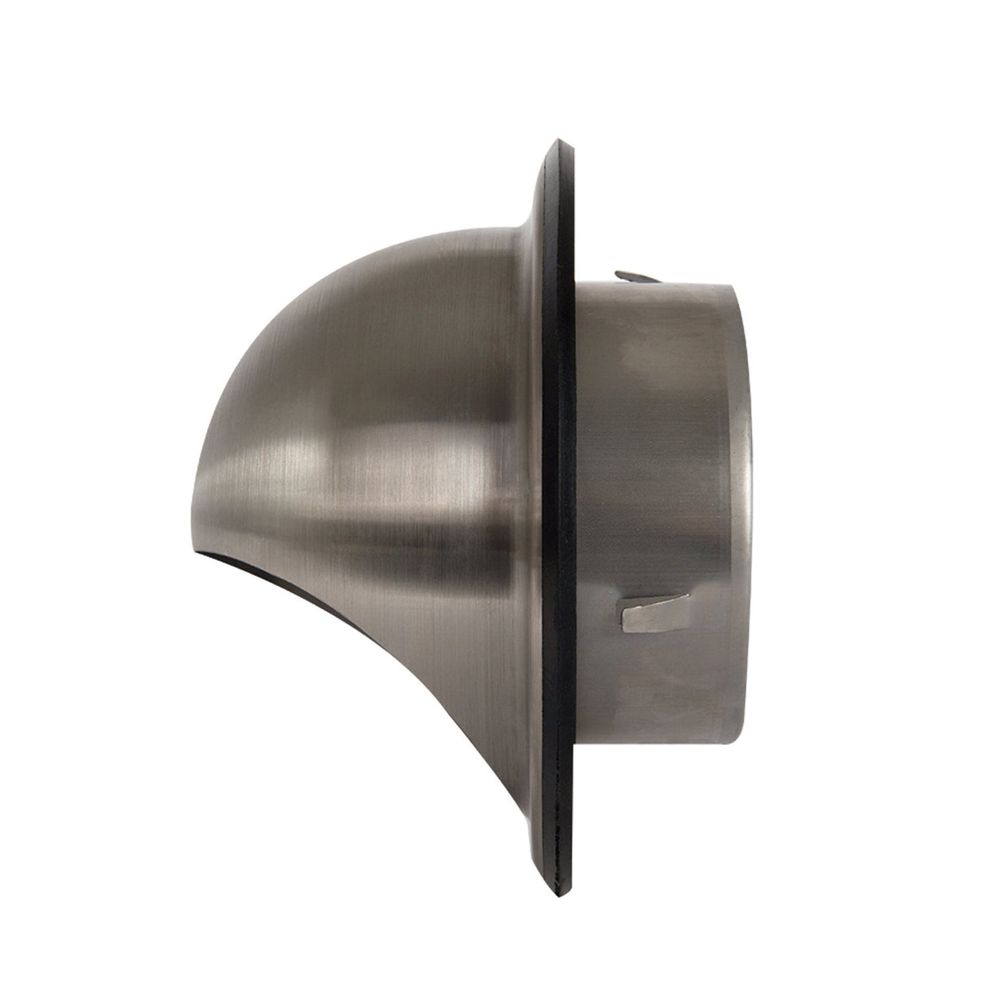 Nedco ball grille with coarse mesh, stainless steel 304, round, 125 mm, brushed stainless steel 304