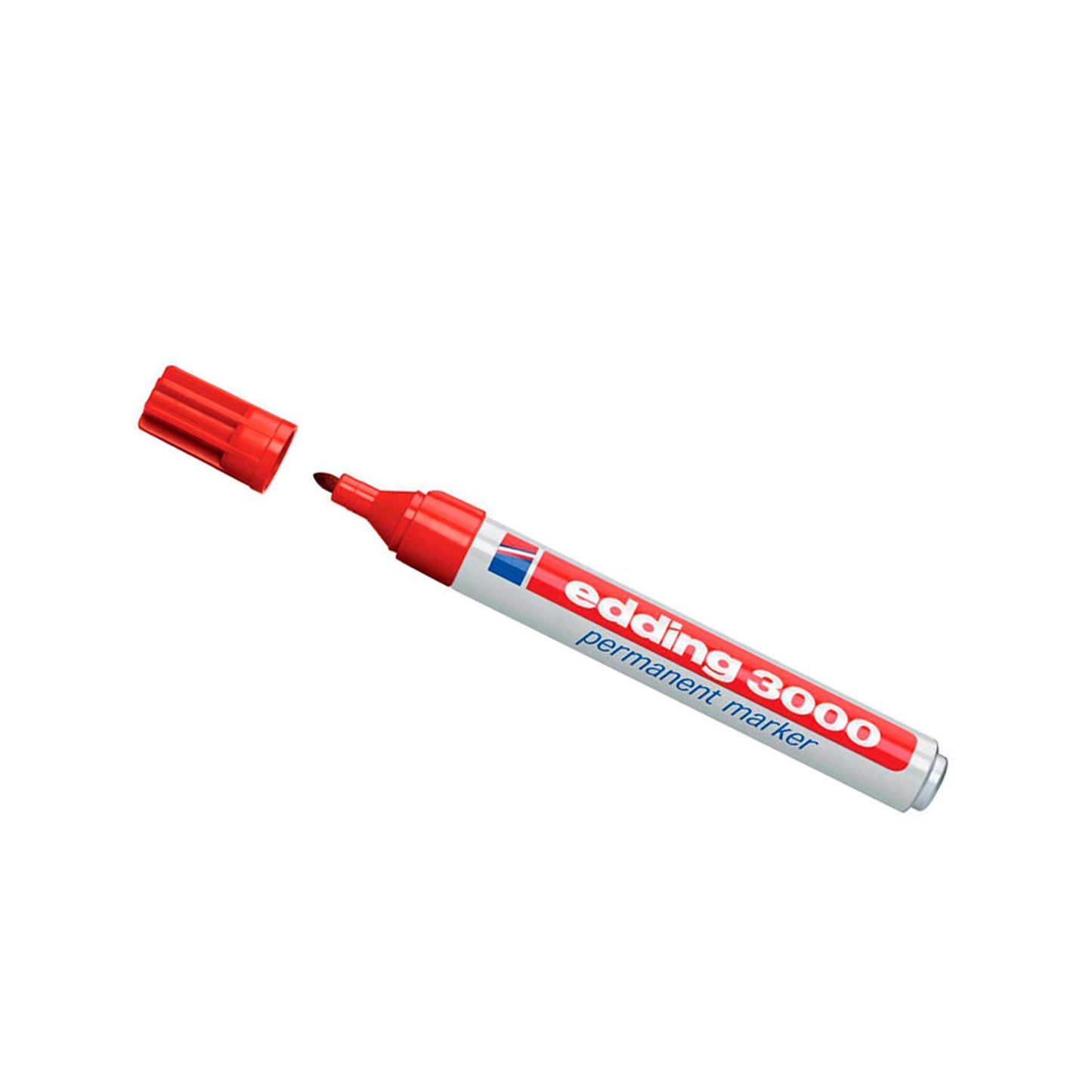 Edding permanent marker, type 3000, red, round tip 1.5 - 3 mm