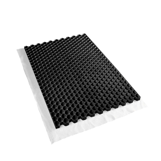 Nidagravel gravel mat, type 129+, 1200 x 800 x 30 mm, black