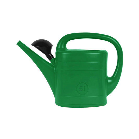 Talen Tools watering can, plastic, dark green, 5 liters