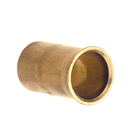 Bonfix support sleeve, brass, for wall thickness 1 mm, 22 mm